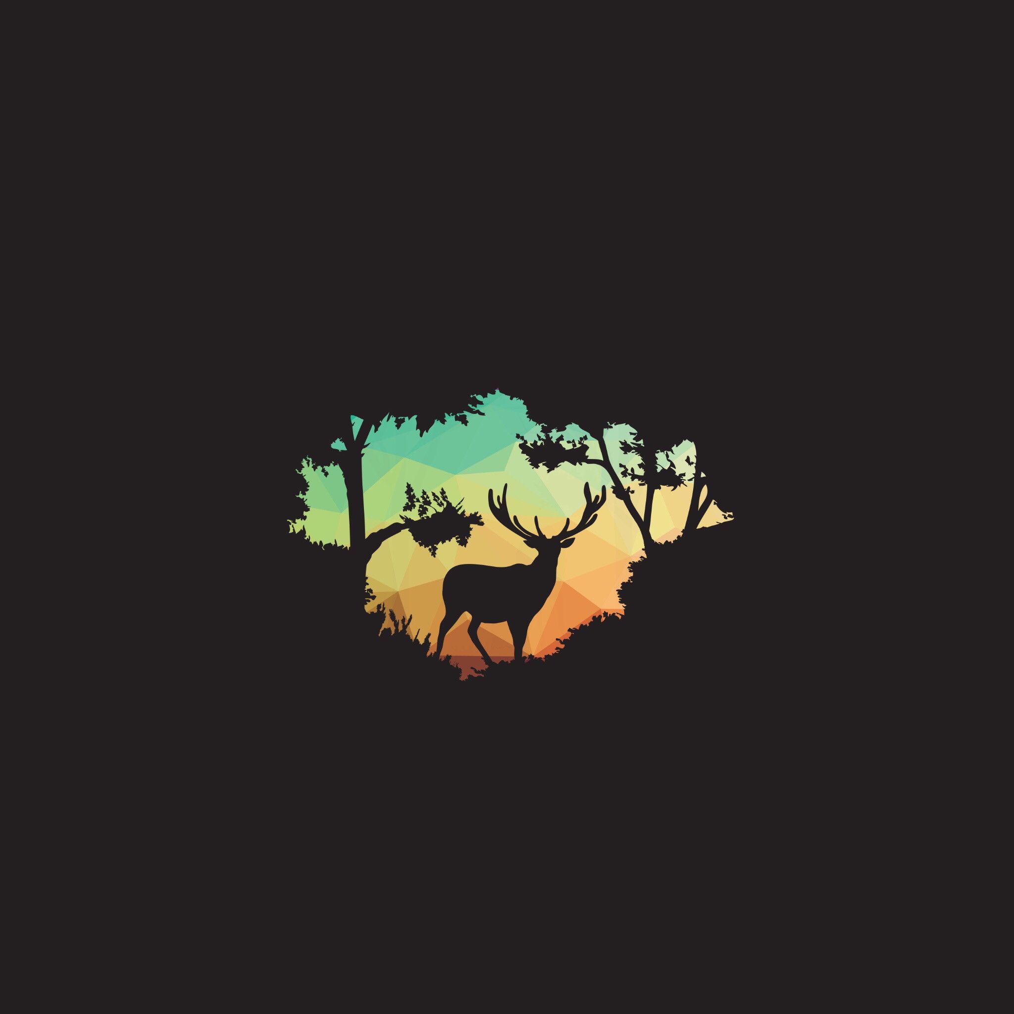 Abstract Deer Wallpapers