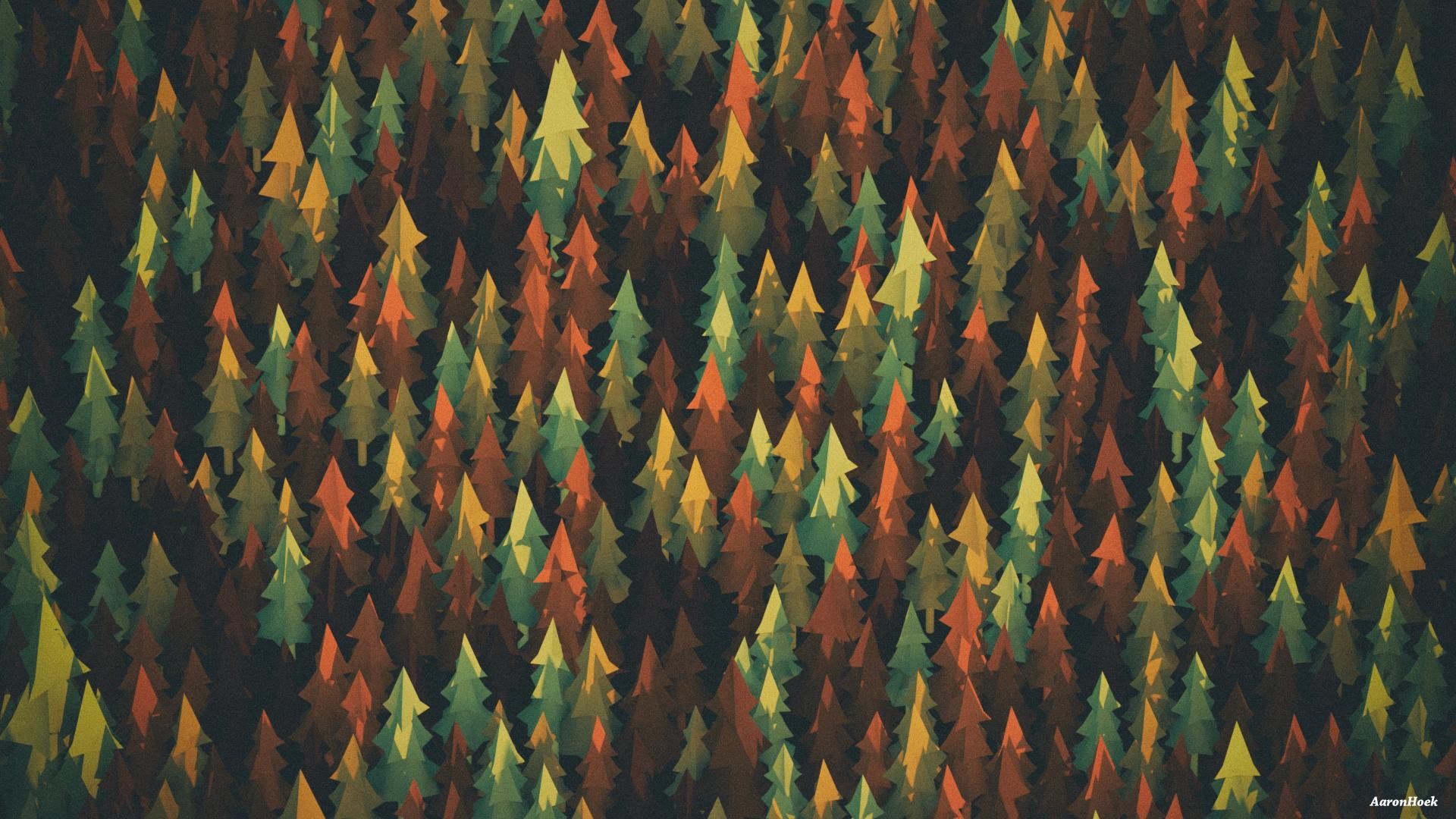 Abstract Forest Wallpapers