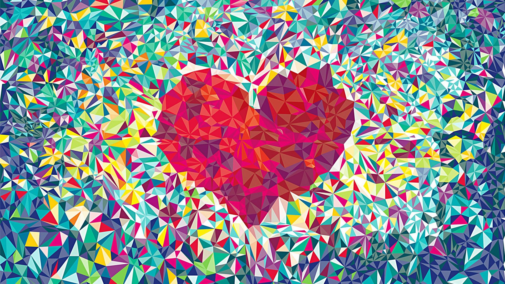 Abstract Heart Wallpapers