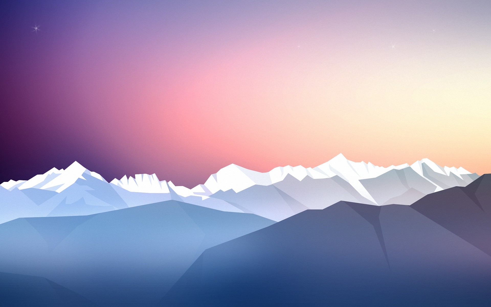 Abstract Mountains Wallpapers