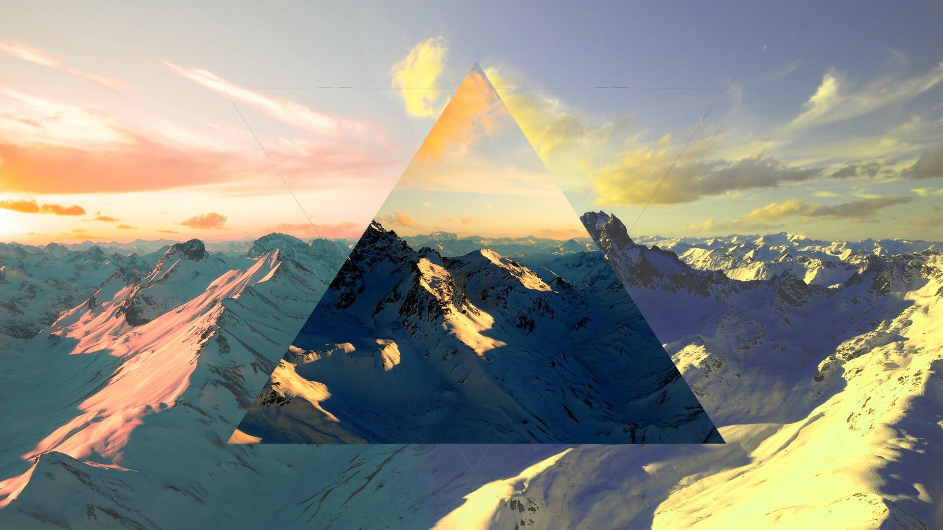 Abstract Mountains Wallpapers