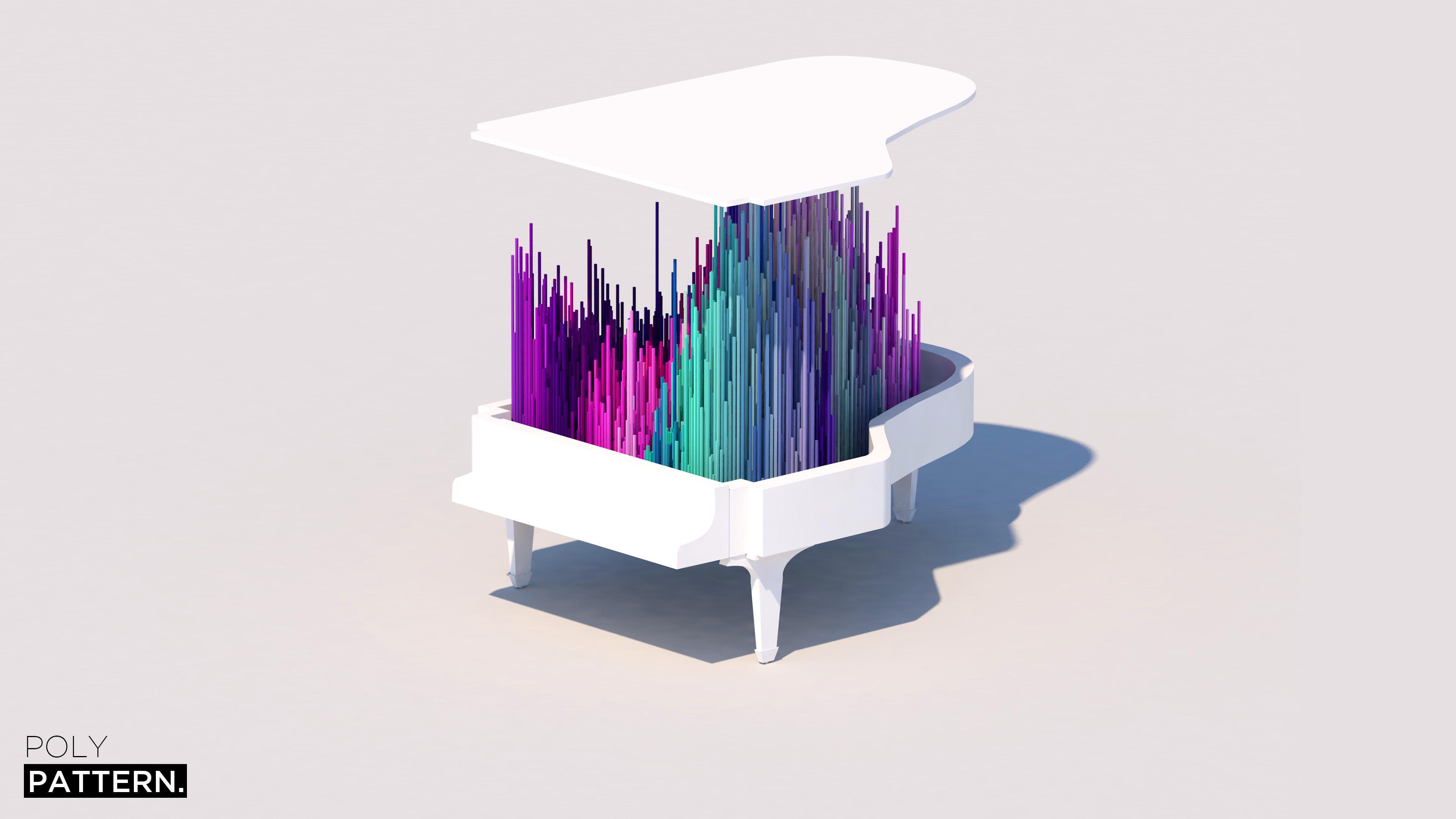 Abstract Piano Wallpapers