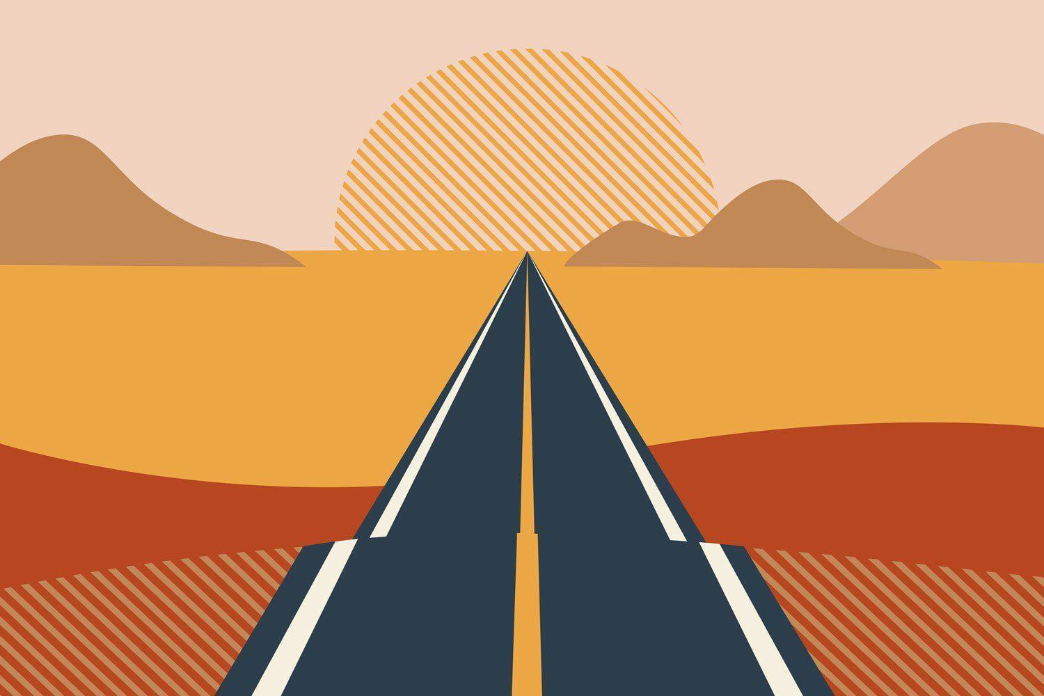 Abstract Road Wallpapers