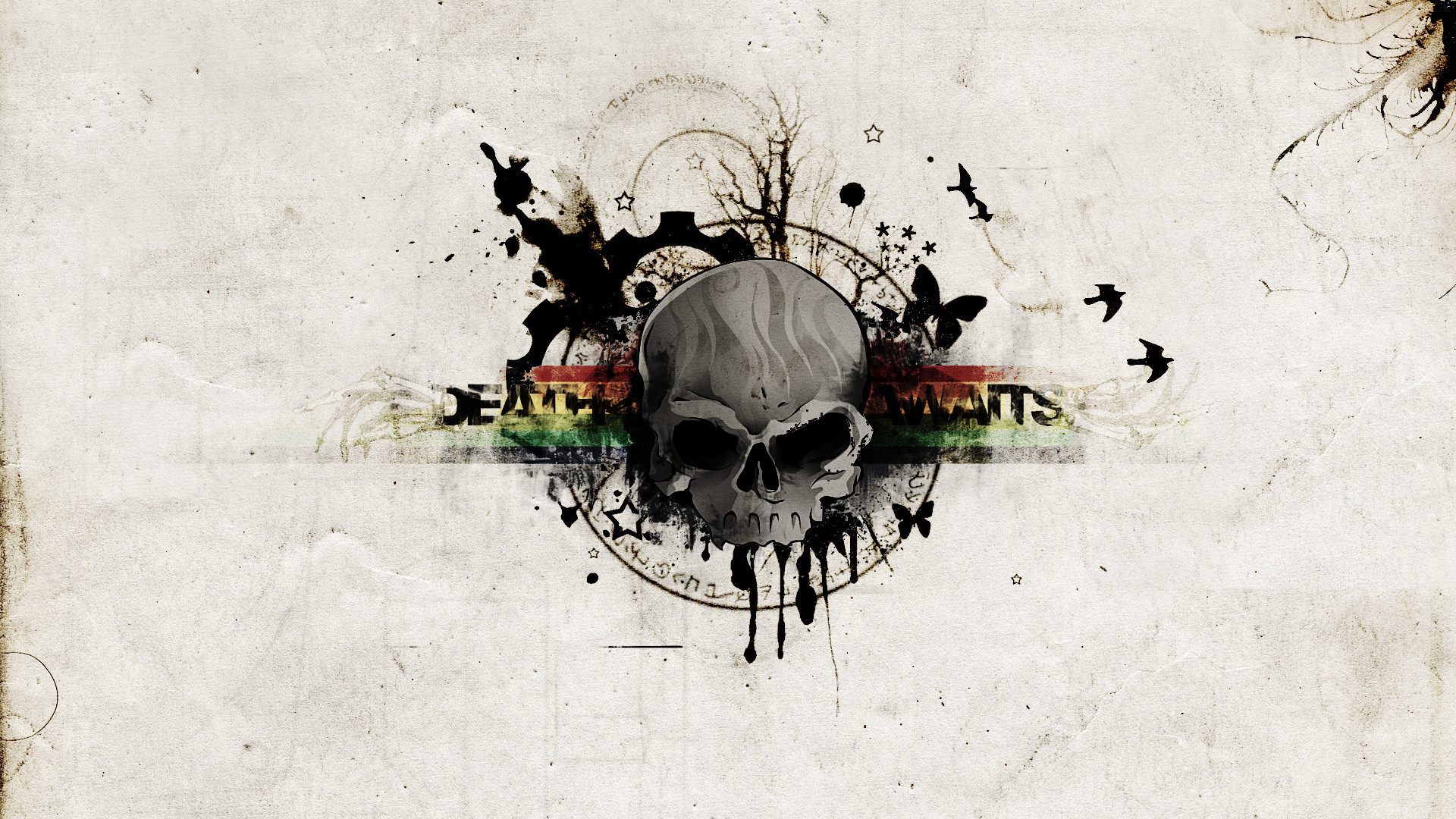 Abstract Skull Wallpapers