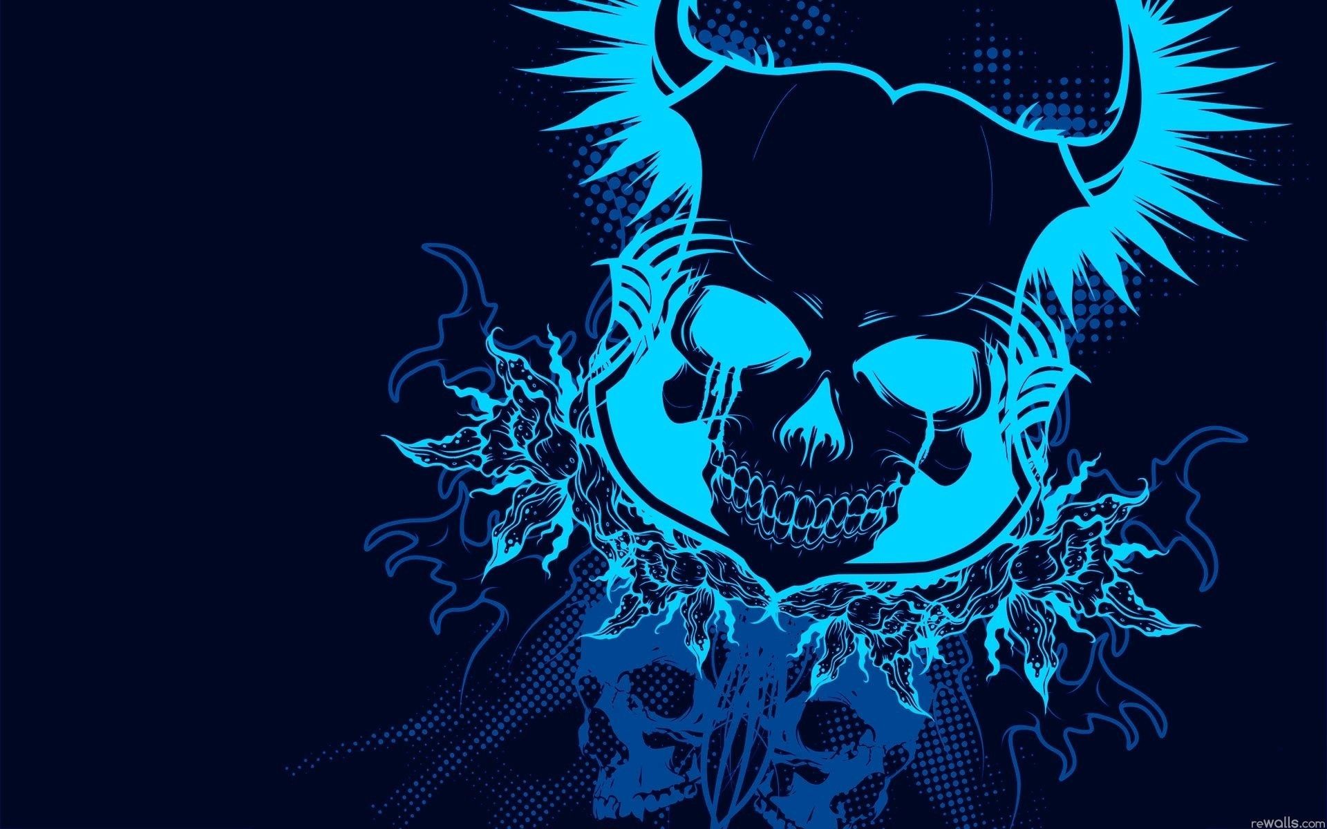 Abstract Skull Cool Iphone Wallpapers