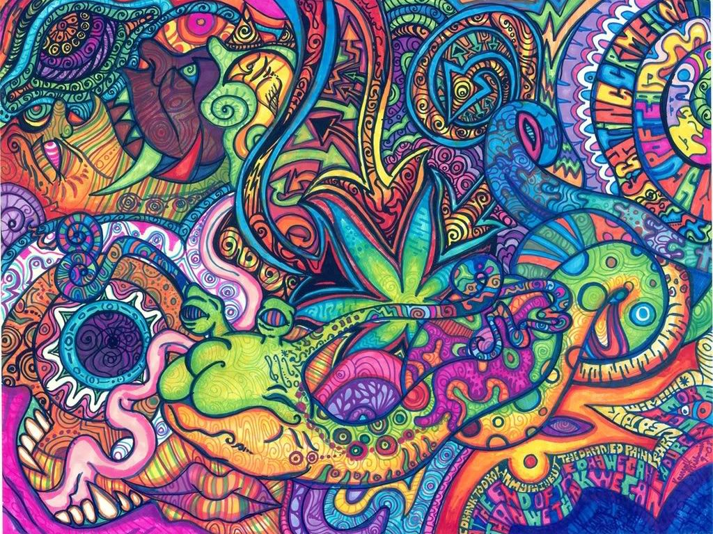 Abstract Weed Wallpapers