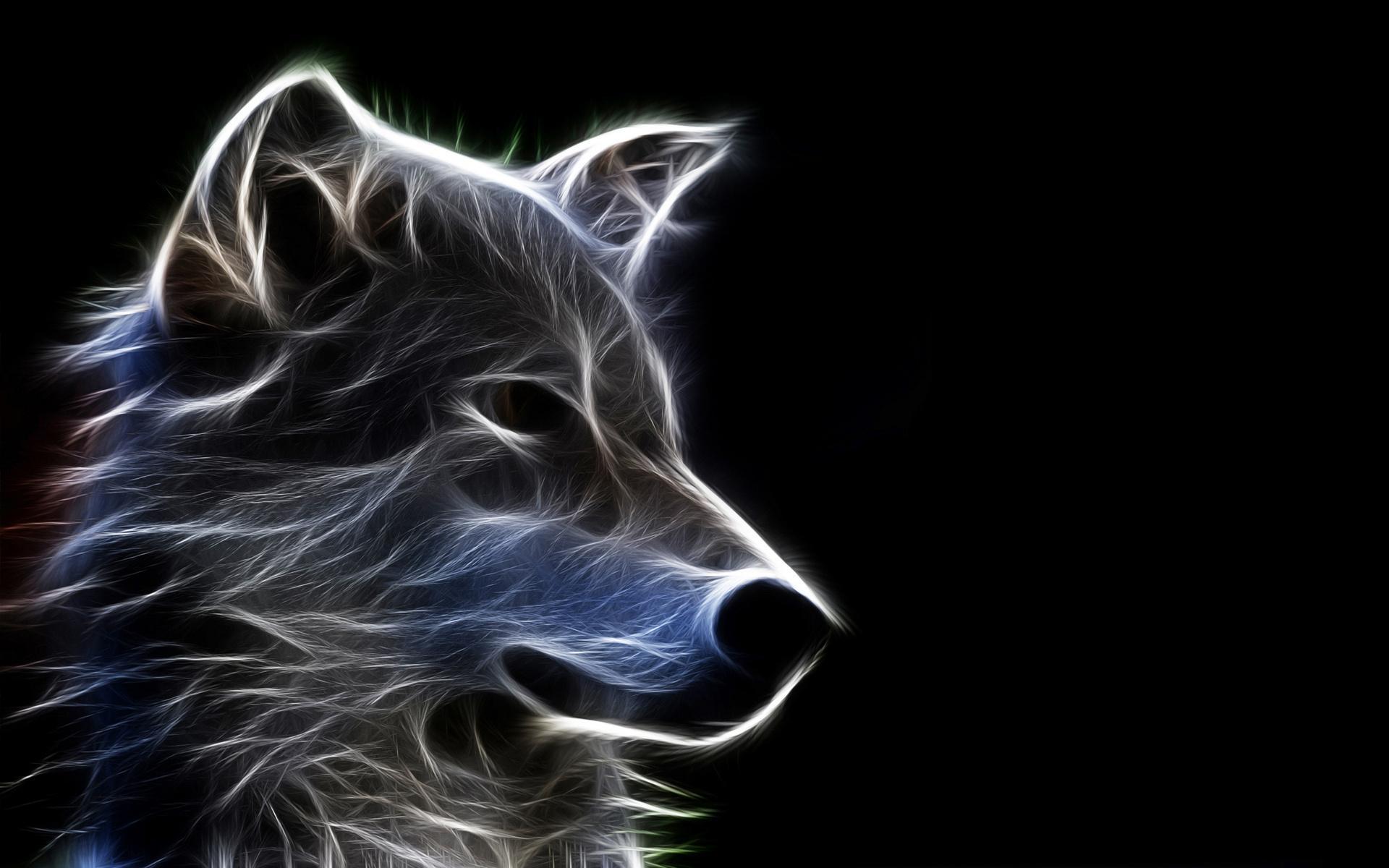 Abstract Wolf Wallpapers