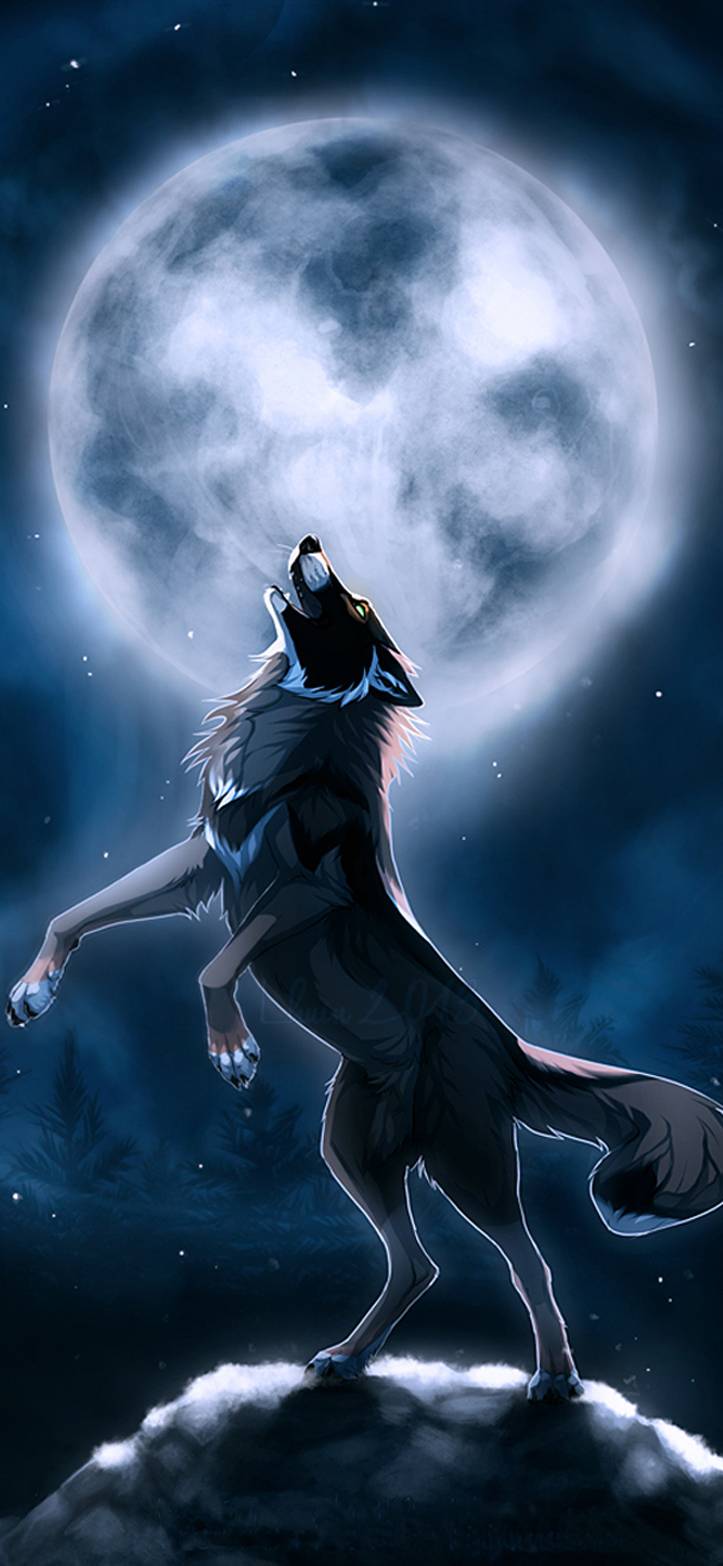 Abstract Wolf Wallpapers