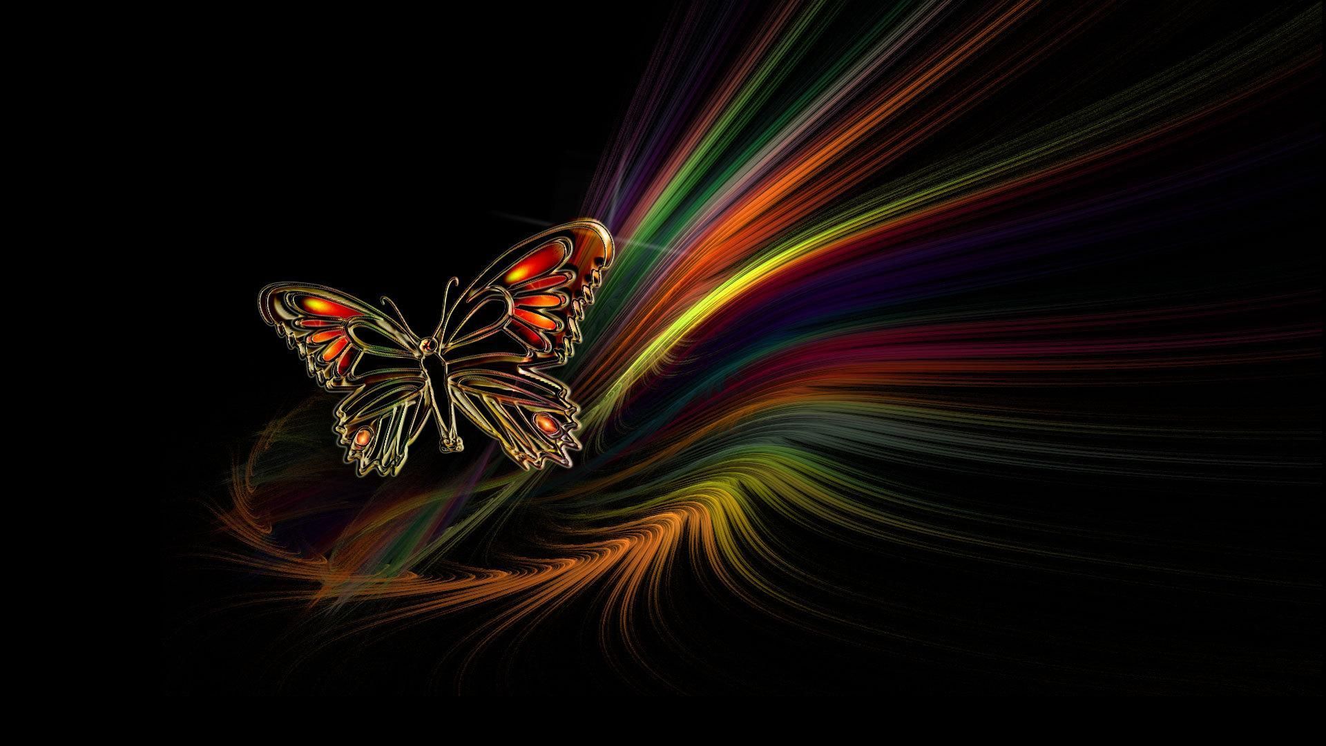 Abstract Butterflies Wallpapers