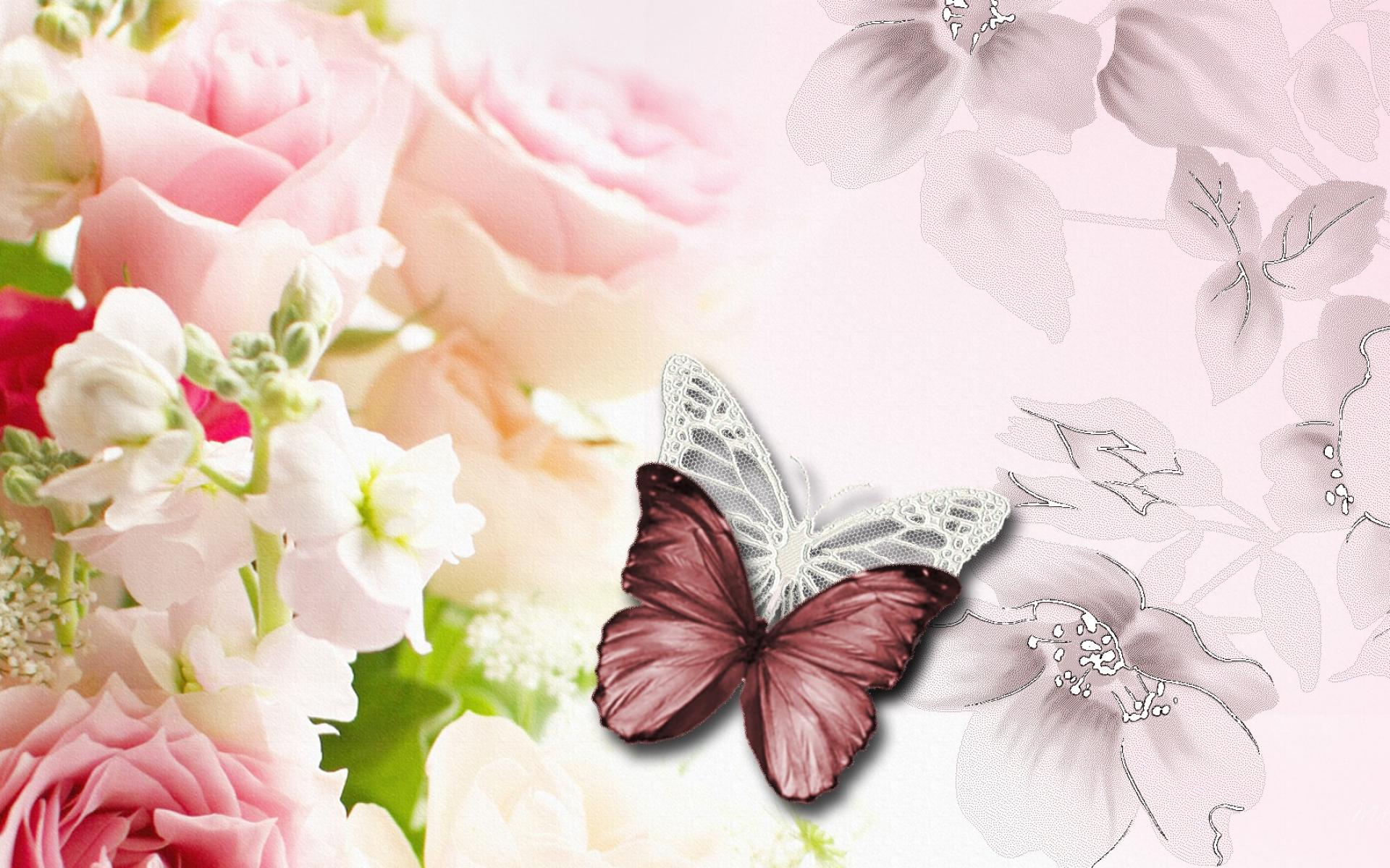 Abstract Butterflies Wallpapers