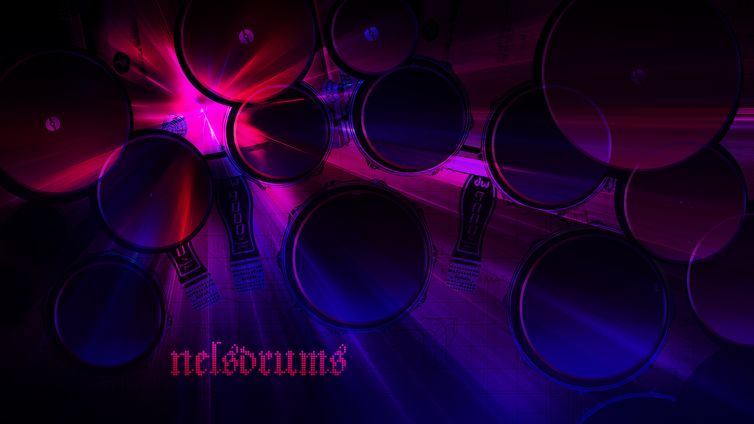 Abstract Drum Wallpapers