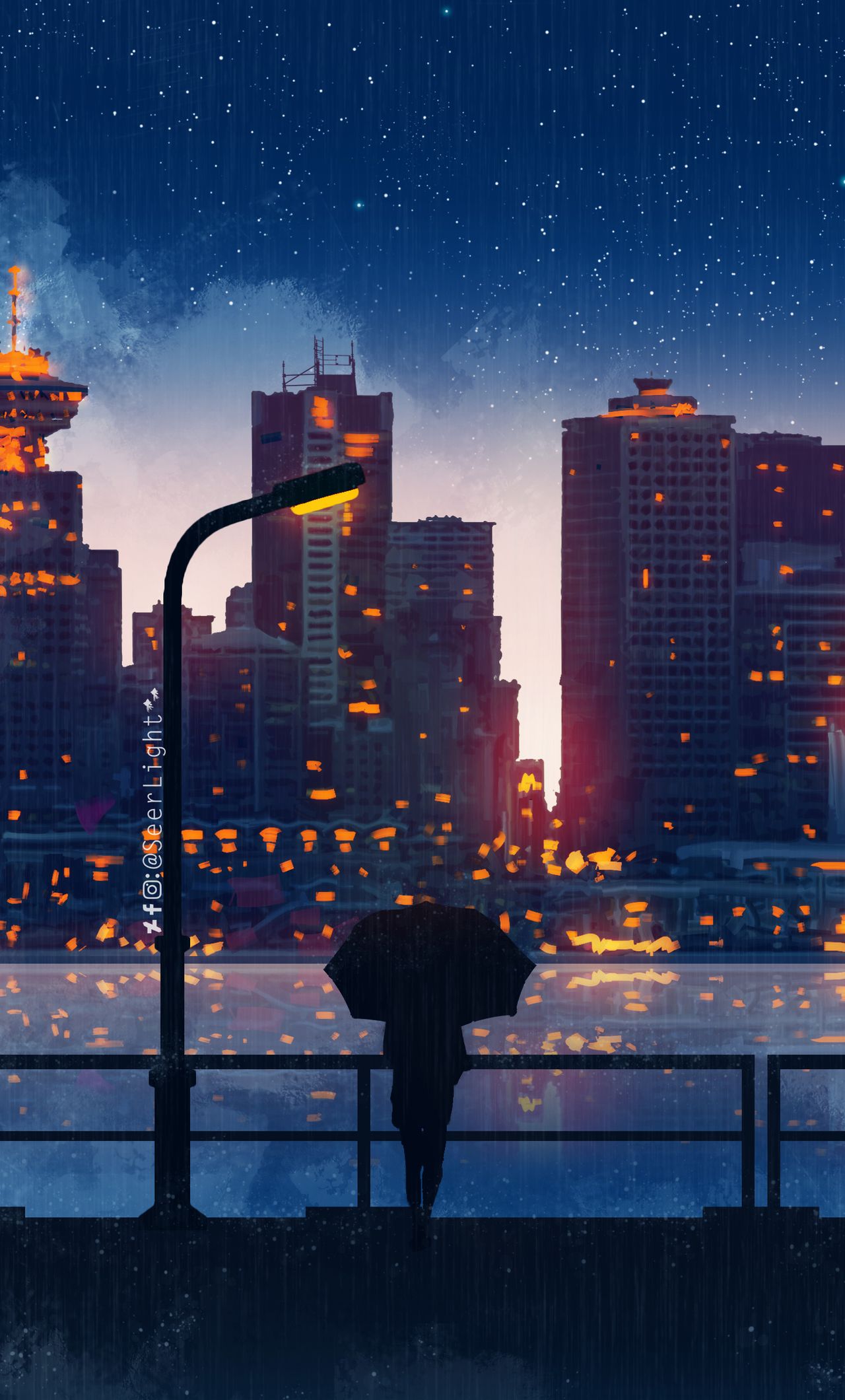 Aesthetic Anime City Wallpapers