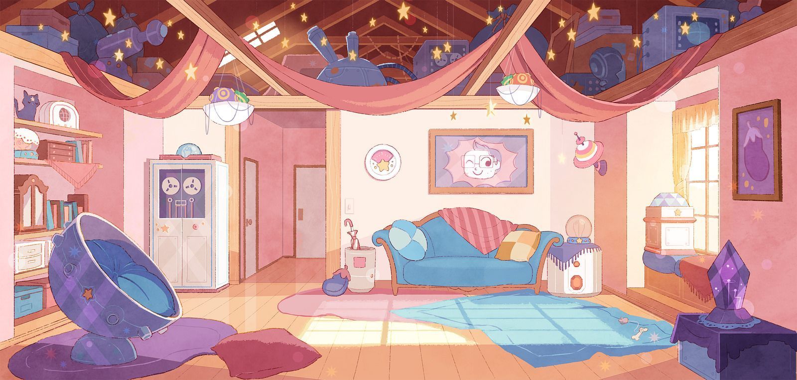 Aesthetic Anime Room Hd Wallpapers