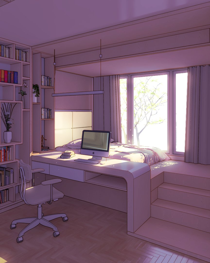 Aesthetic Anime Room Hd Wallpapers