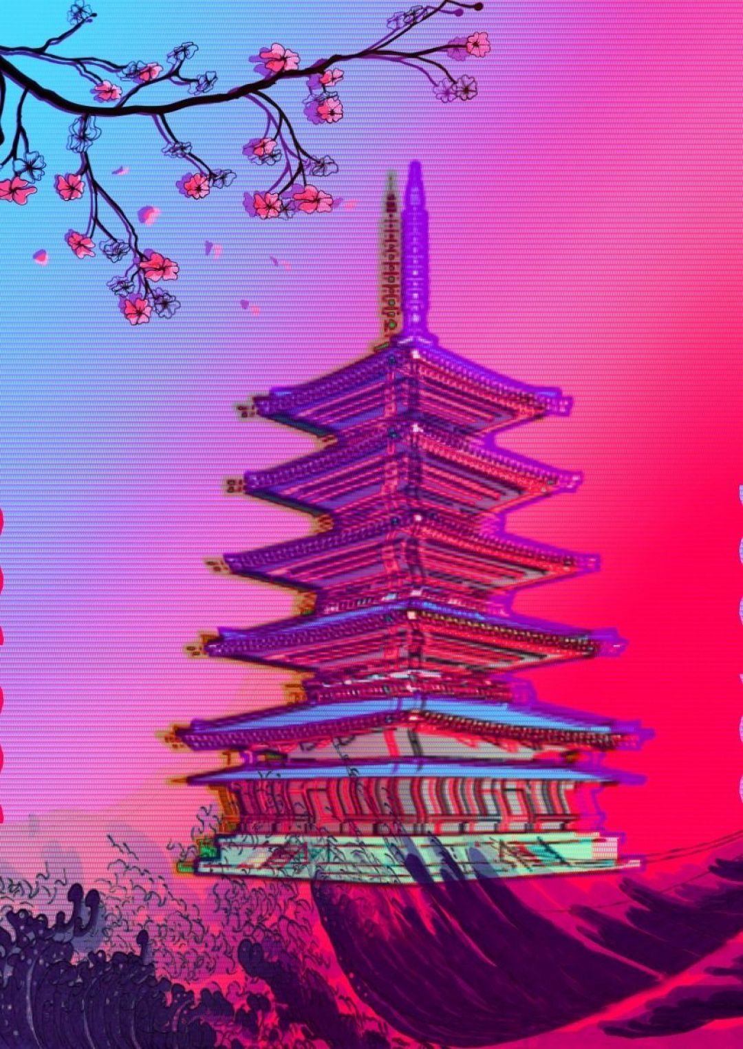 Aesthetic Asian Vaporwave Wallpapers