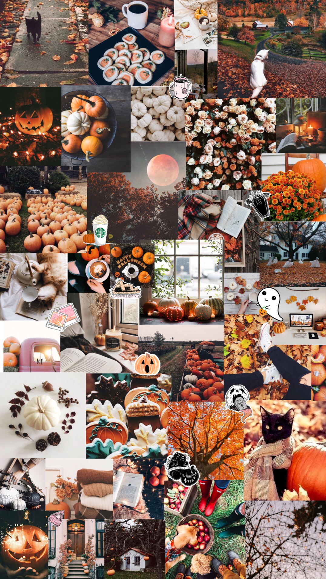 Aesthetic Autumn Halloween Wallpapers