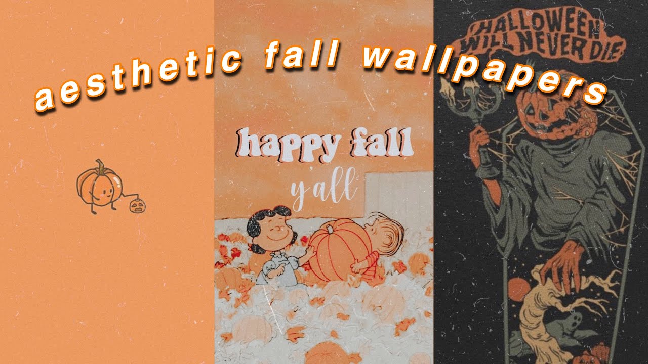 Aesthetic Autumn Halloween Wallpapers