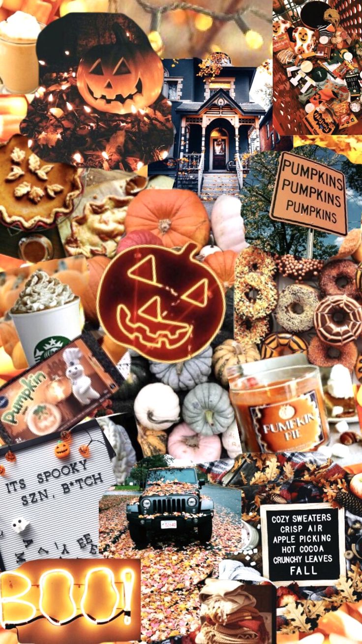 Aesthetic Autumn Halloween Wallpapers