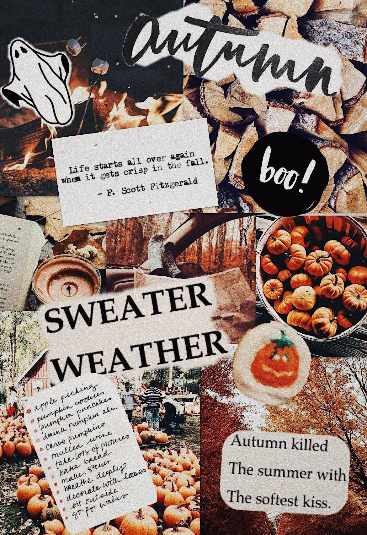 Aesthetic Autumn Halloween Wallpapers