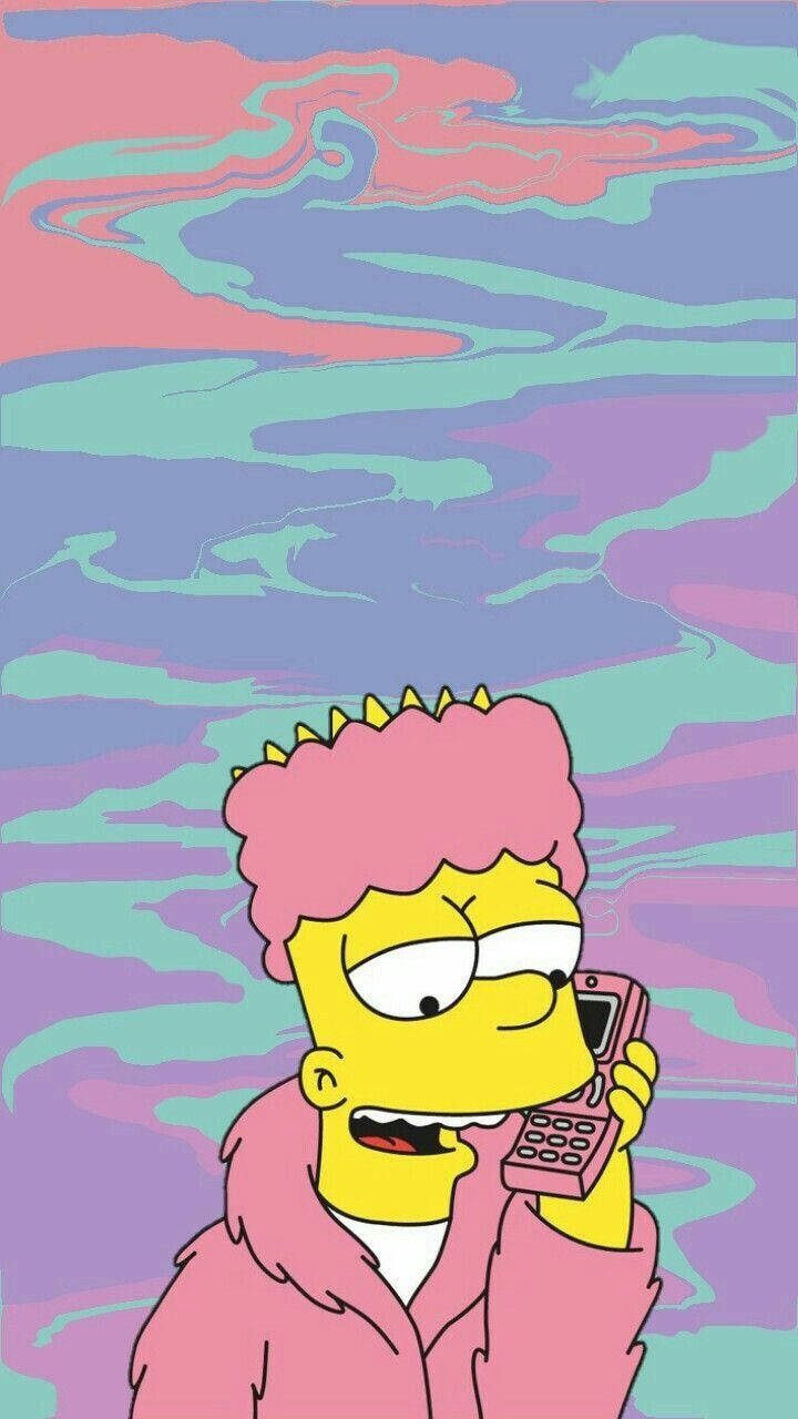 Aesthetic Bart Simpson Iphone Wallpapers