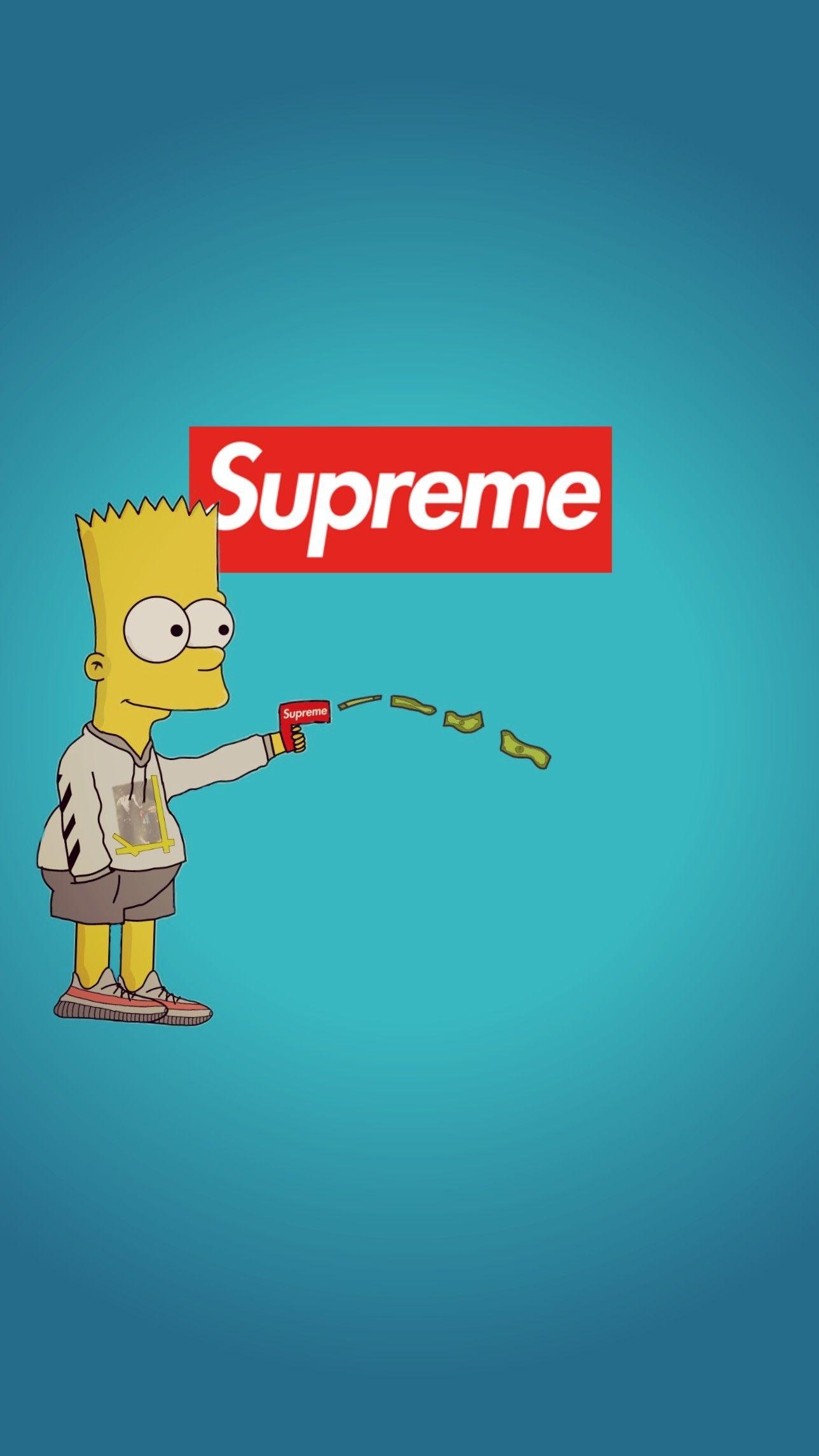 Aesthetic Bart Simpson Iphone Wallpapers