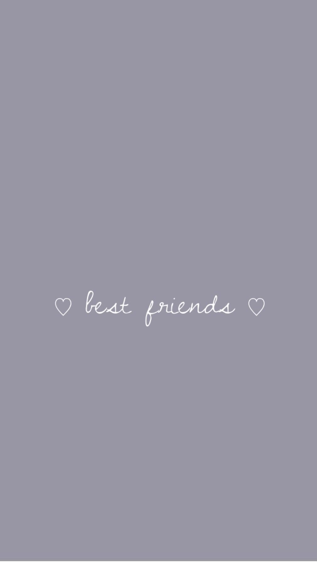 Aesthetic Best Friends Wallpapers