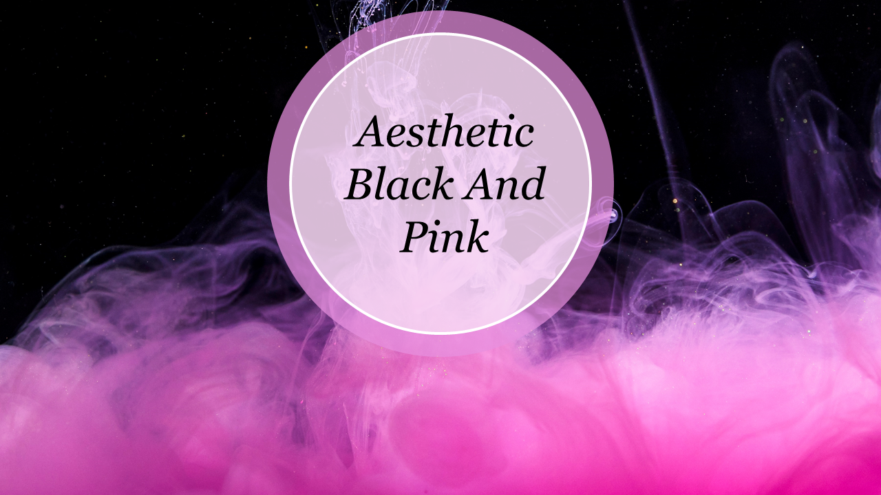 Aesthetic Black And Pink Wallpapers