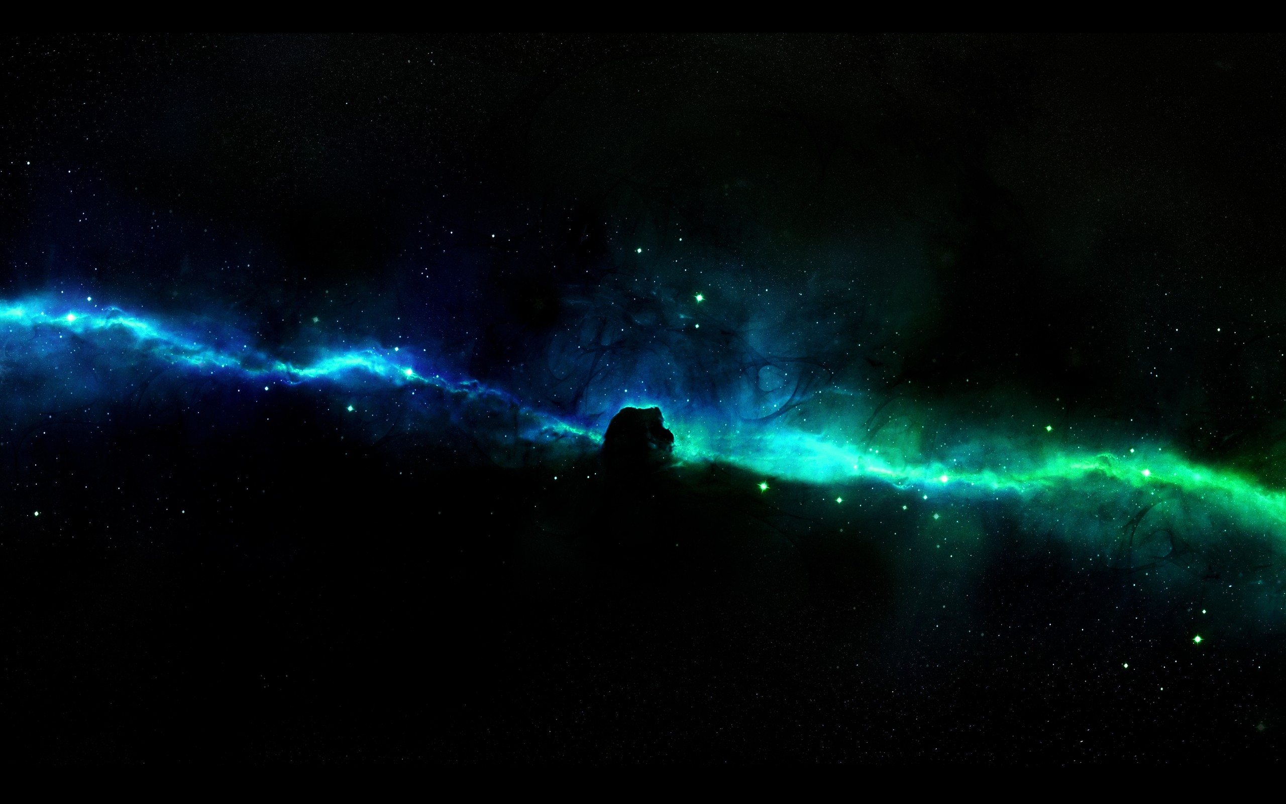 Aesthetic Black Space Wallpapers