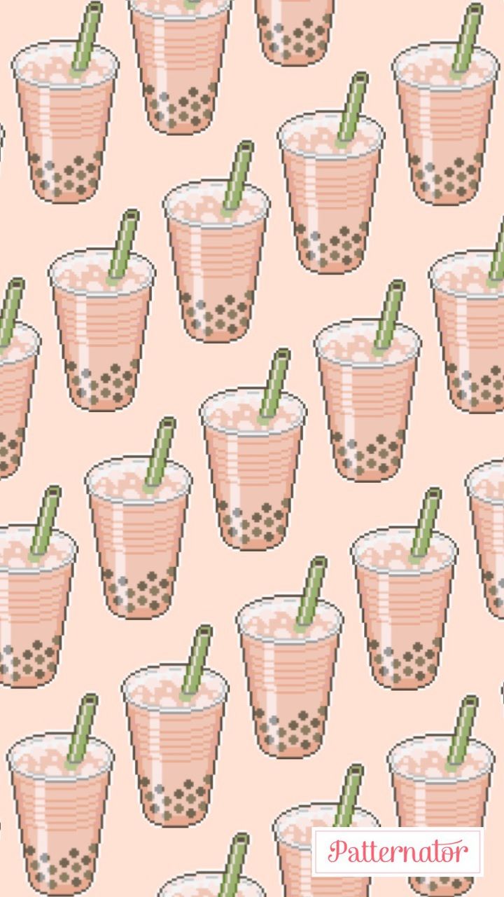 Aesthetic Boba Tea Wallpapers