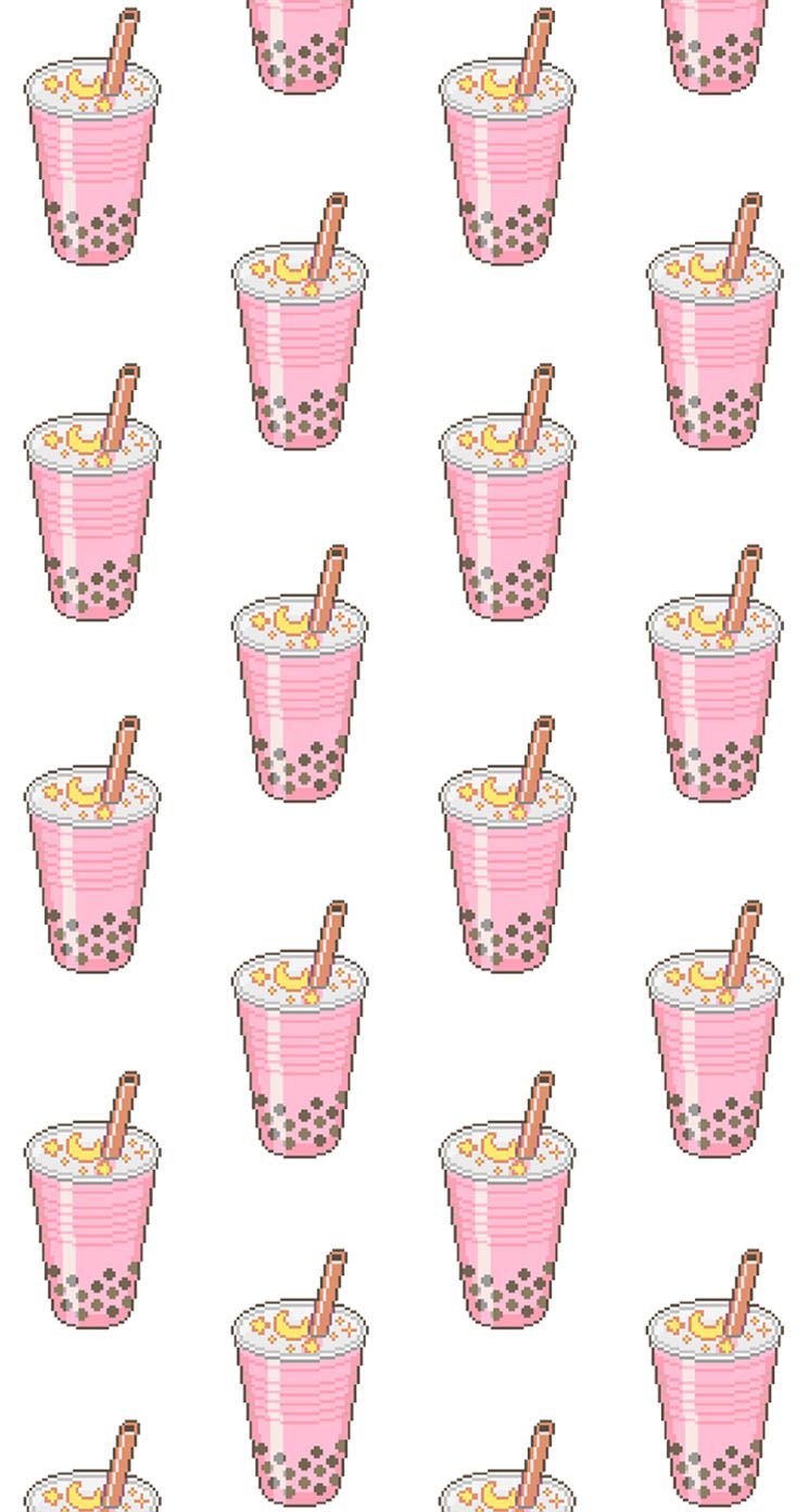 Aesthetic Boba Tea Wallpapers