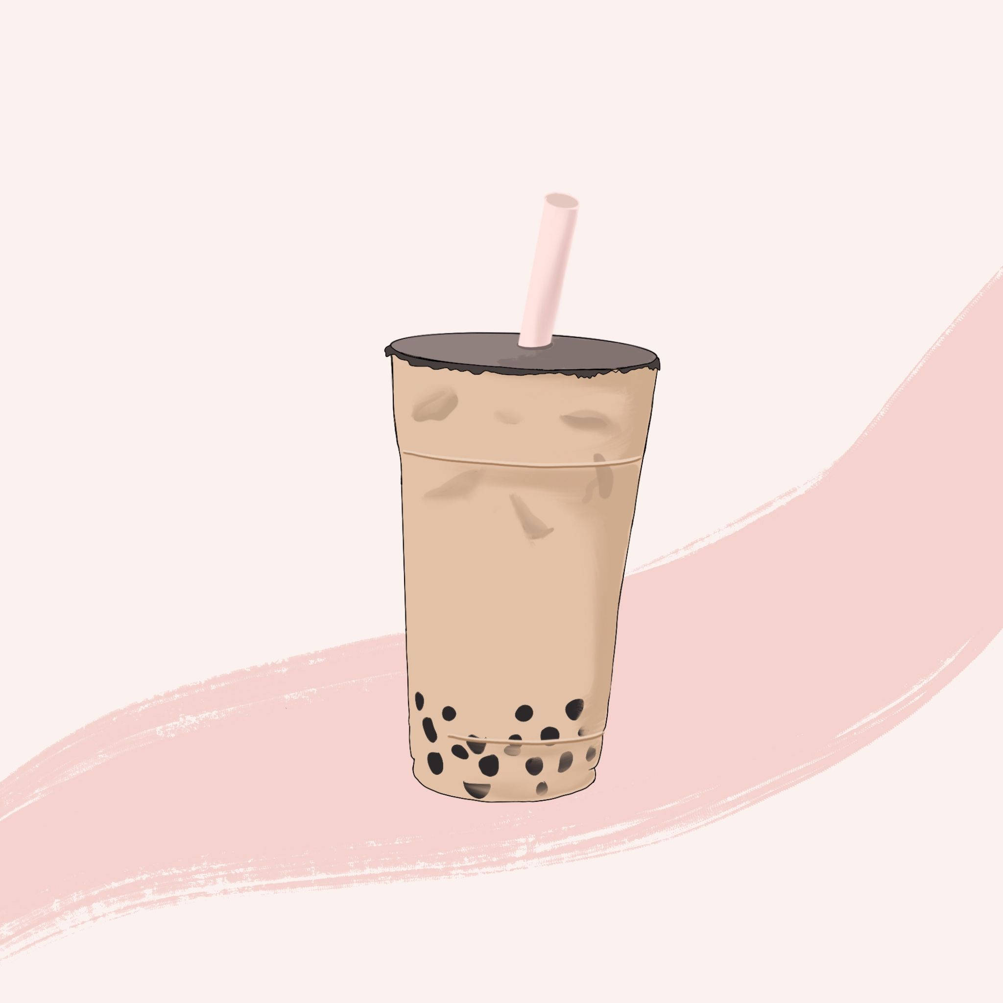 Aesthetic Boba Tea Wallpapers