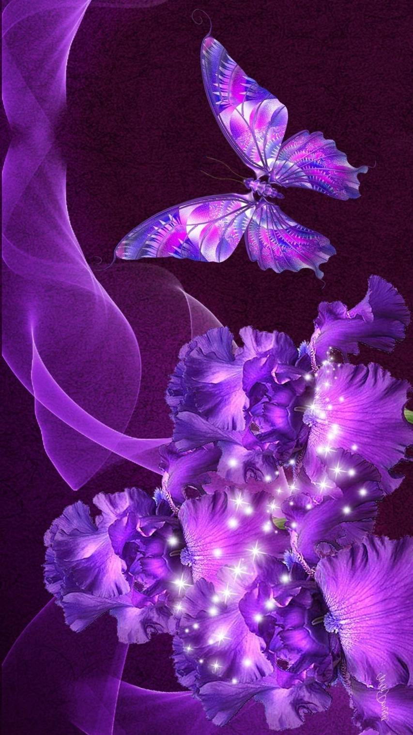 Aesthetic Butterfly Purple Wallpapers