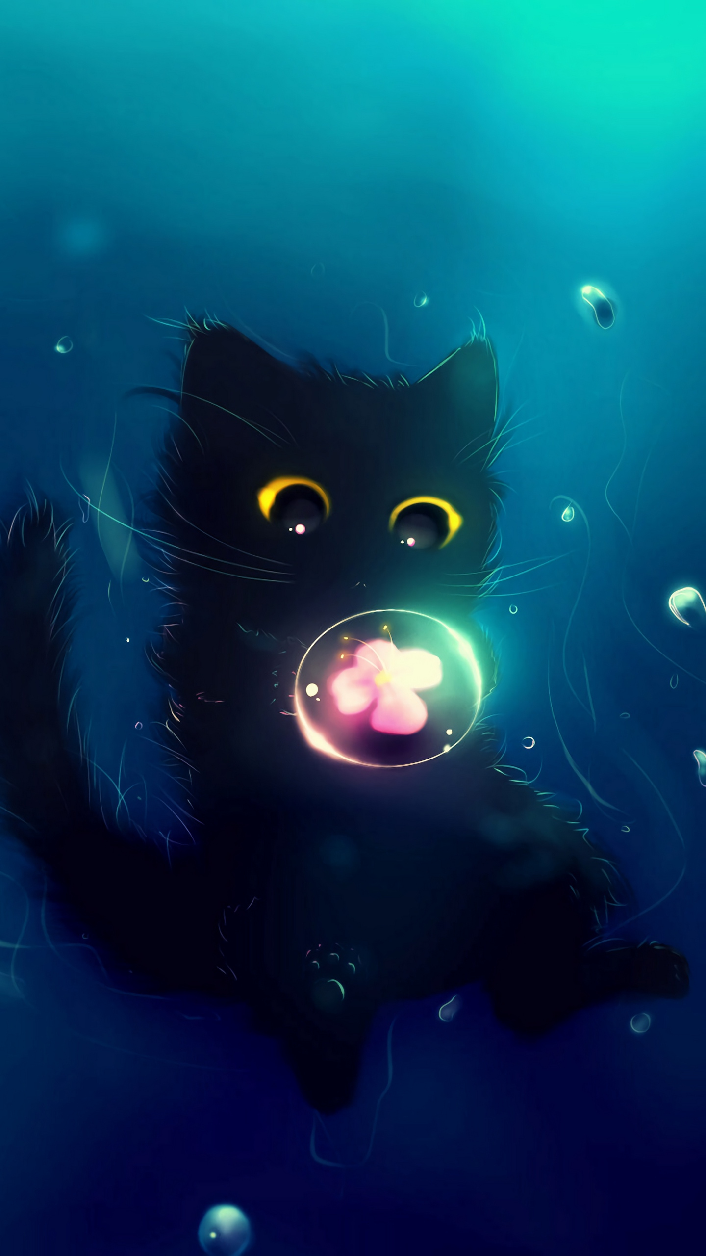 Aesthetic Cat Art Wallpapers