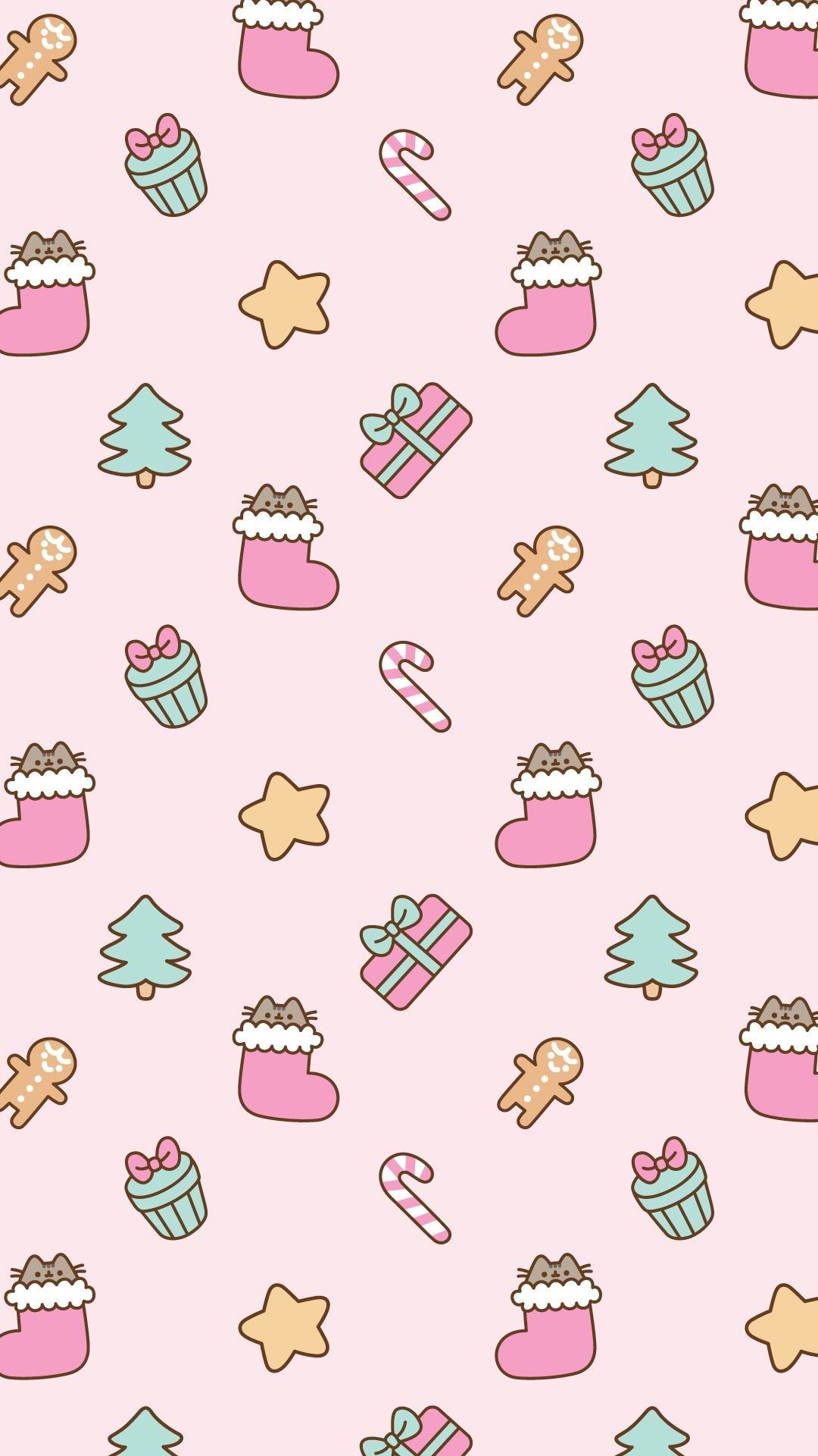 Aesthetic Christmas Pink Wallpapers