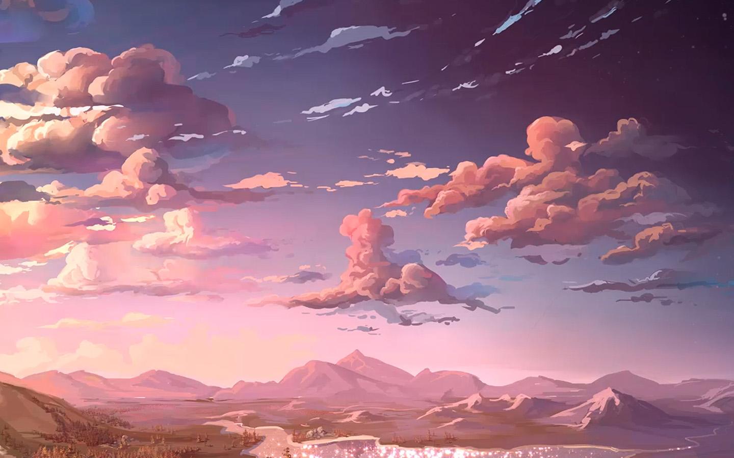 Aesthetic Clouds Mac Wallpapers