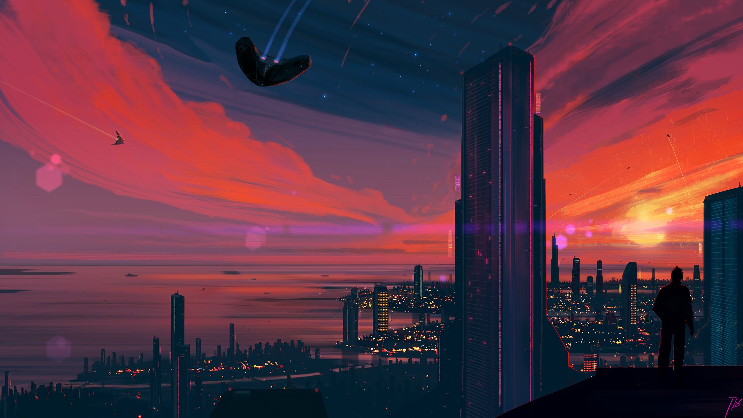 Aesthetic Computer Sunset Wallpapers