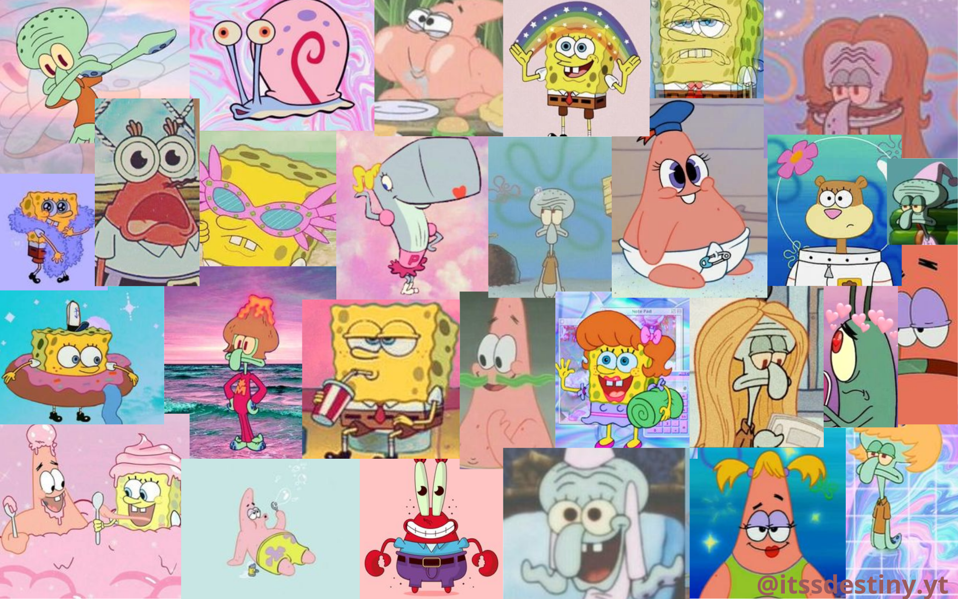 Aesthetic Cute Spongebob Wallpapers