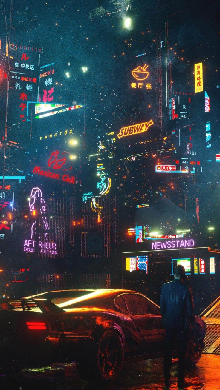 Aesthetic Cyberpunk Wallpapers