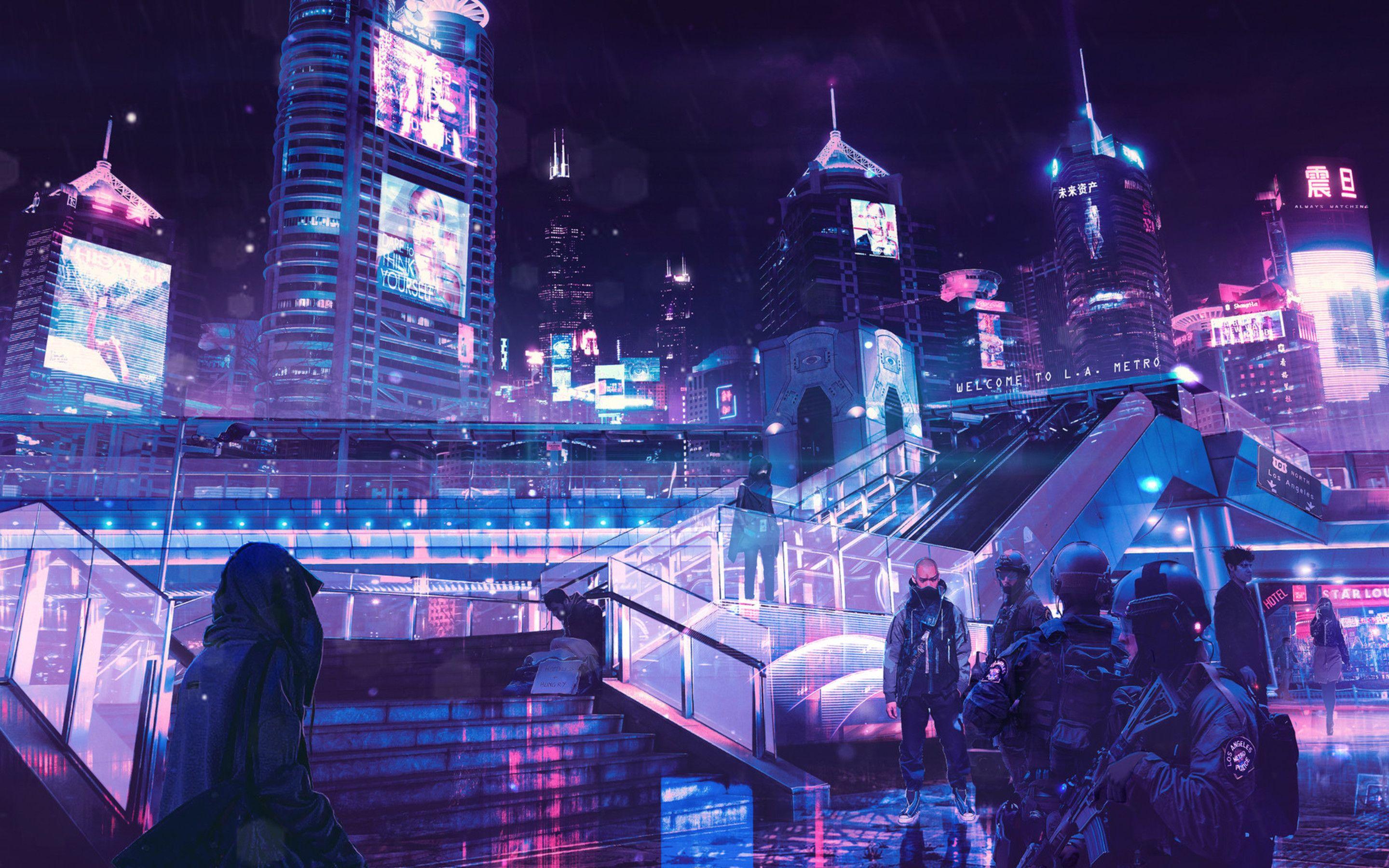 Aesthetic Cyberpunk Wallpapers