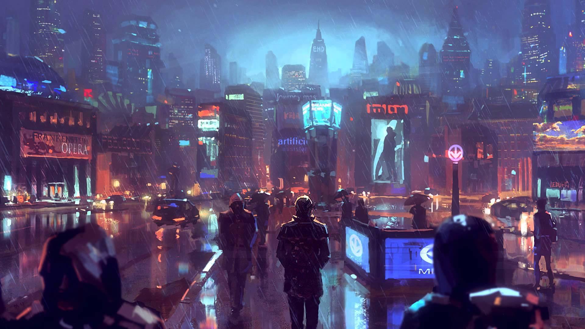 Aesthetic Cyberpunk Wallpapers