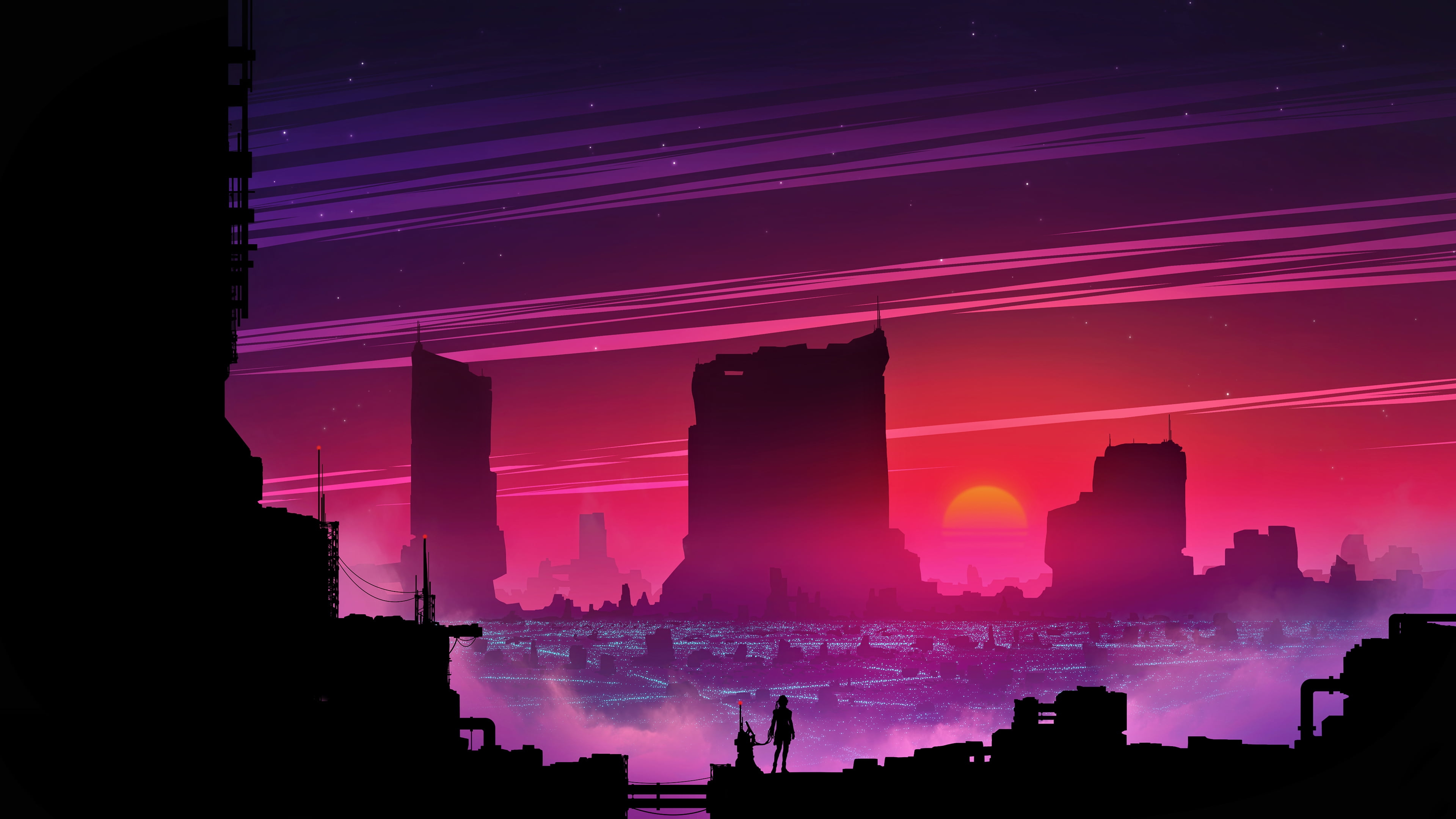 Aesthetic Cyberpunk Wallpapers