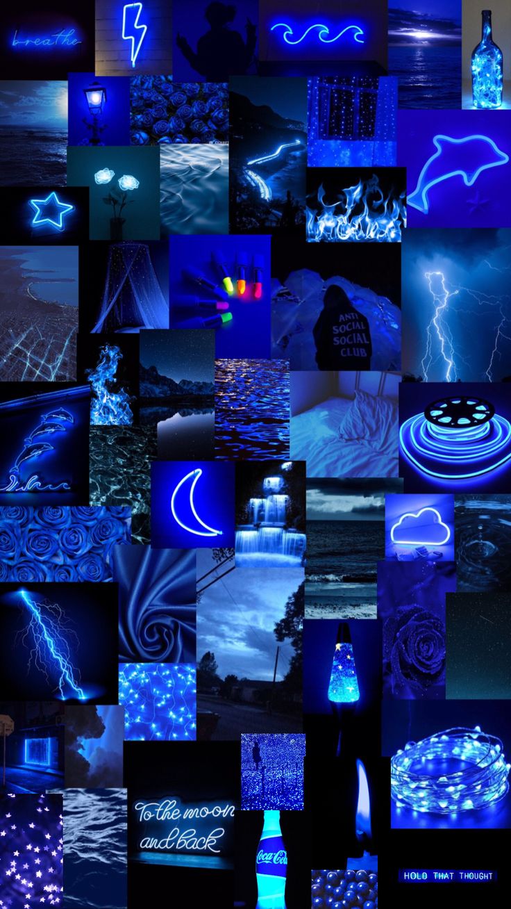 Aesthetic Dark Blue Wallpapers