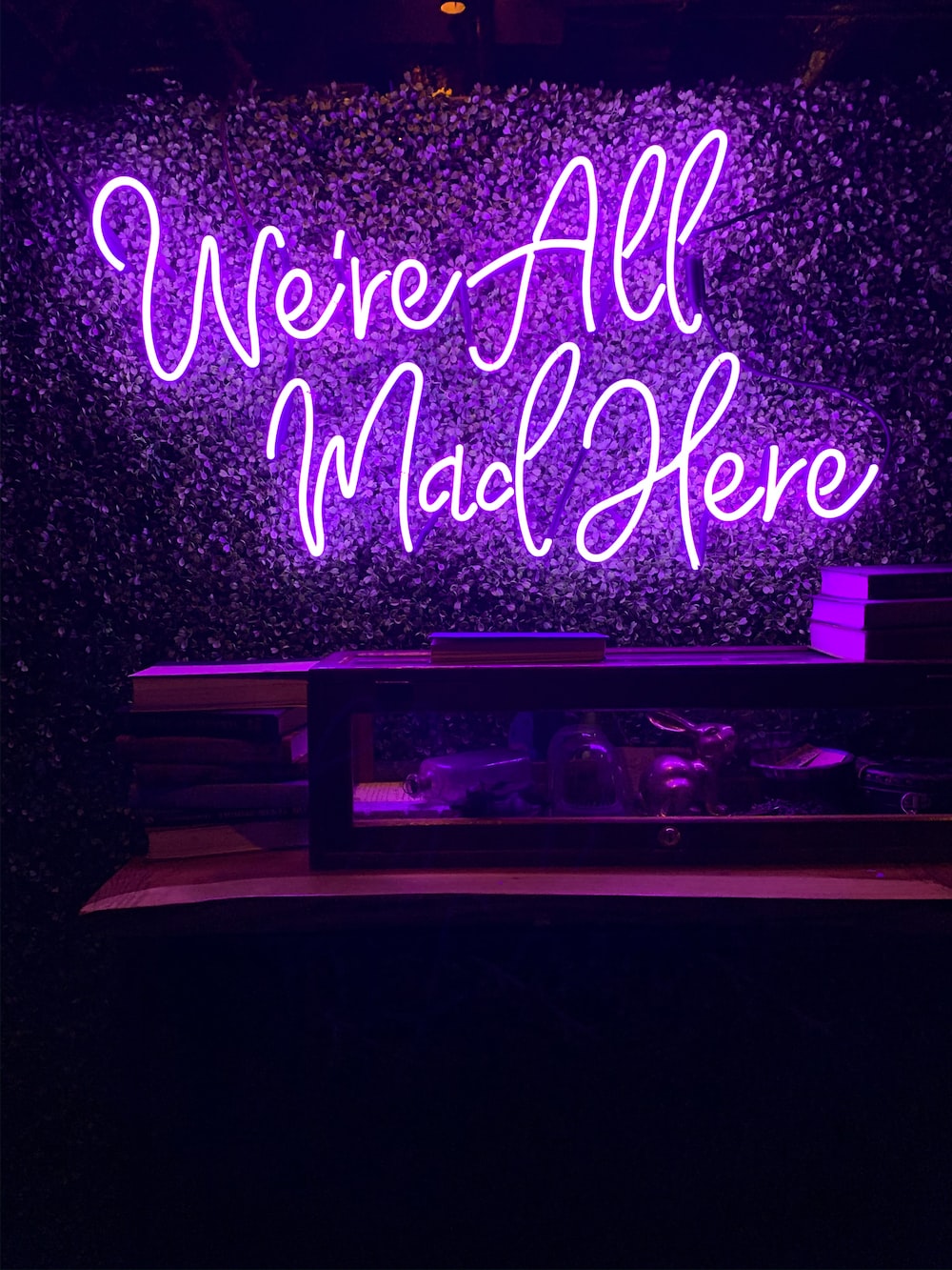 Aesthetic Dark Purple With Words Wallpapers