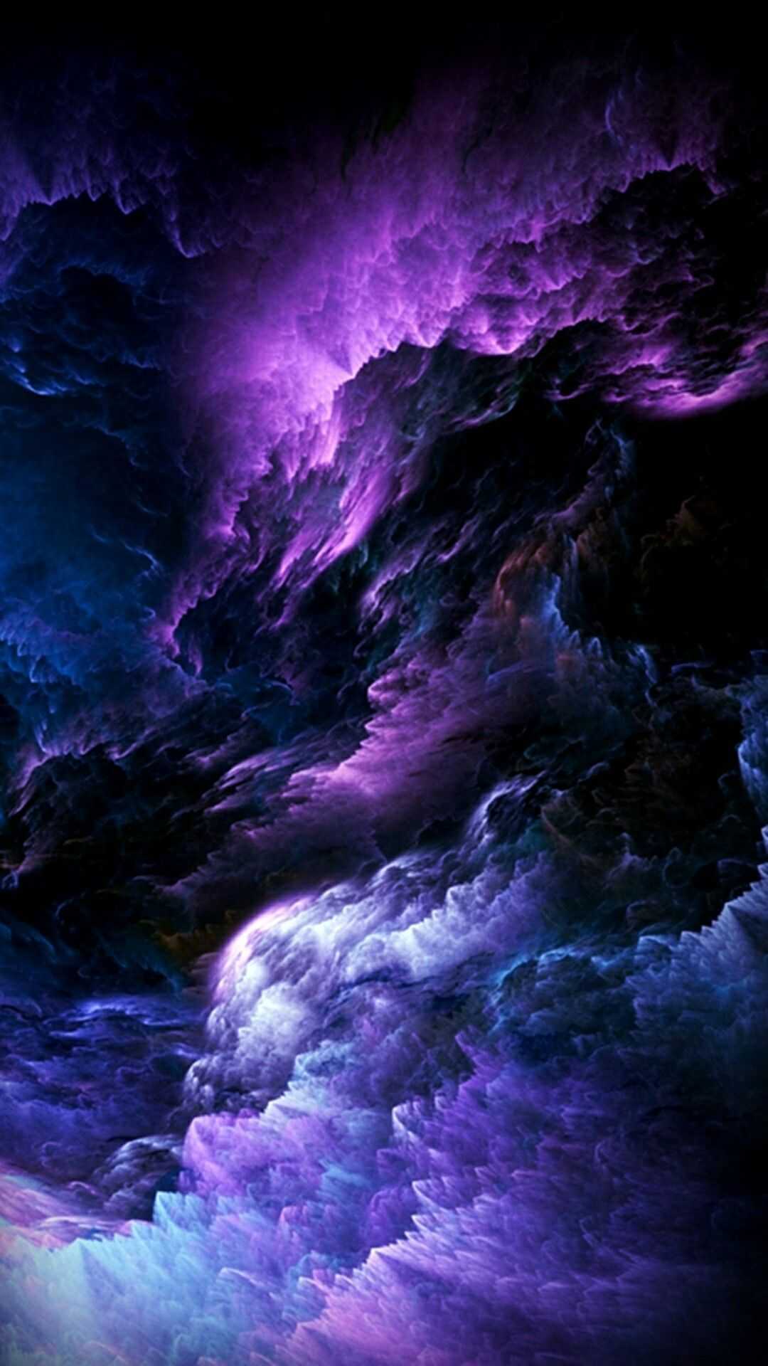 Aesthetic Dark Purple With Words Wallpapers