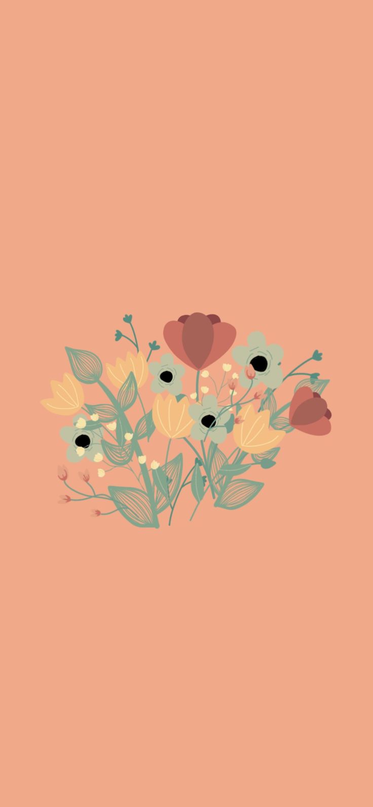 Aesthetic Drawings Flowers Wallpapers