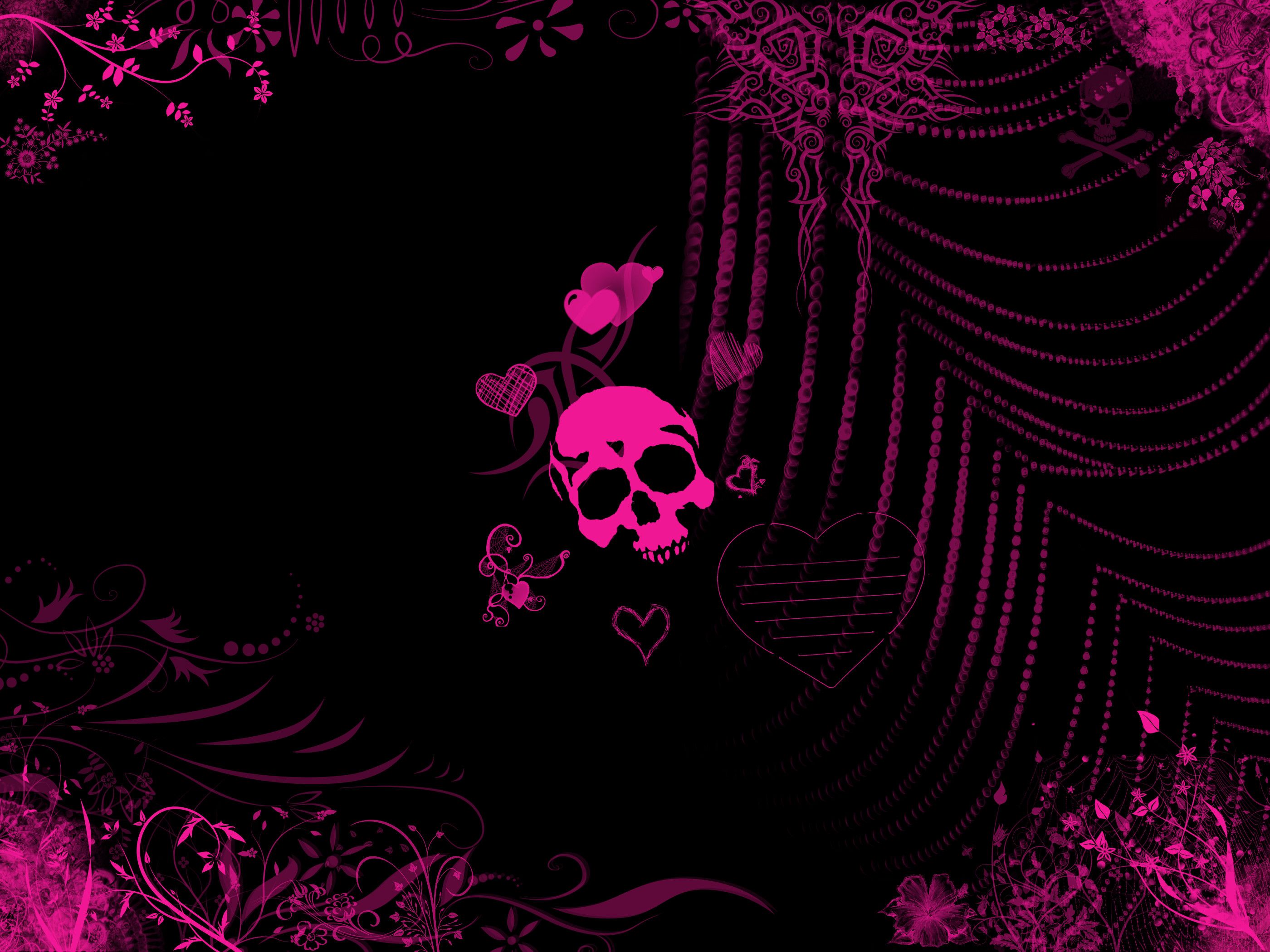 Aesthetic Emo Skull Wallpapers