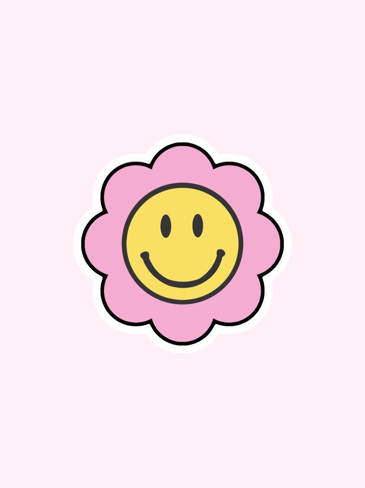 Aesthetic Flowers With Smiley Faces Wallpapers