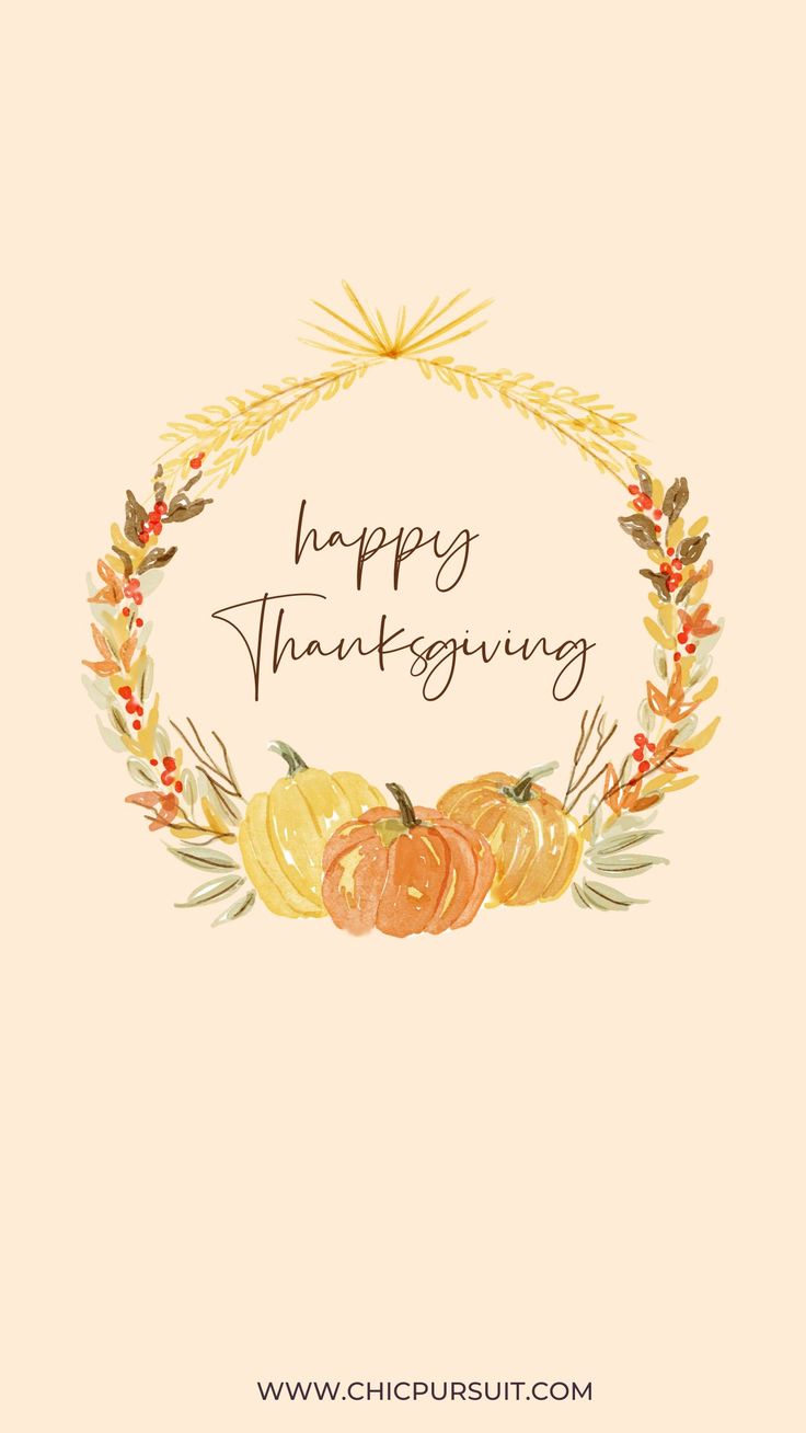 Aesthetic For Thanksgiving Wallpapers