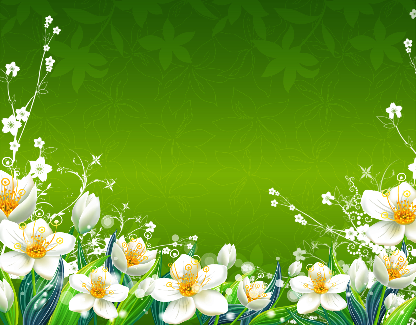 Aesthetic Green Floral Hd Wallpapers