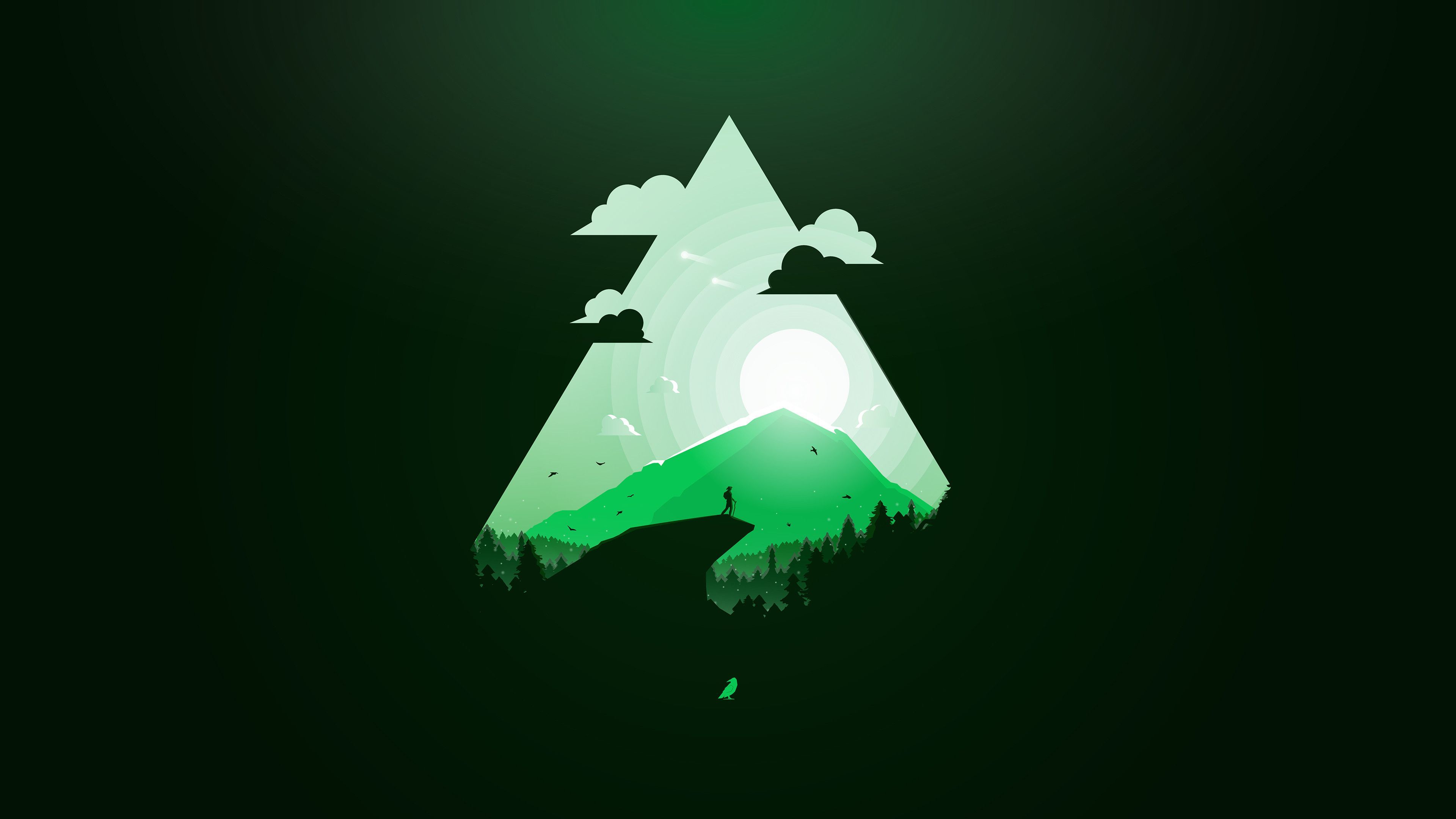 Aesthetic Green Minimal Wallpapers